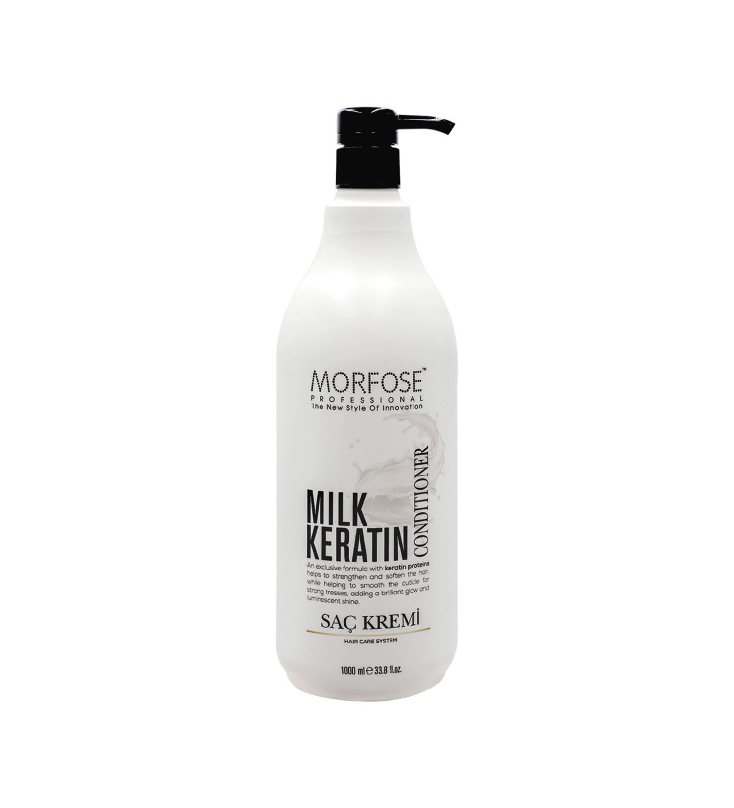 Morfose Milk Keratin Hair Conditioner 1000 ml - Apr s-shampooings Capillaire Base De Prot ines De Lait Et De K ratine