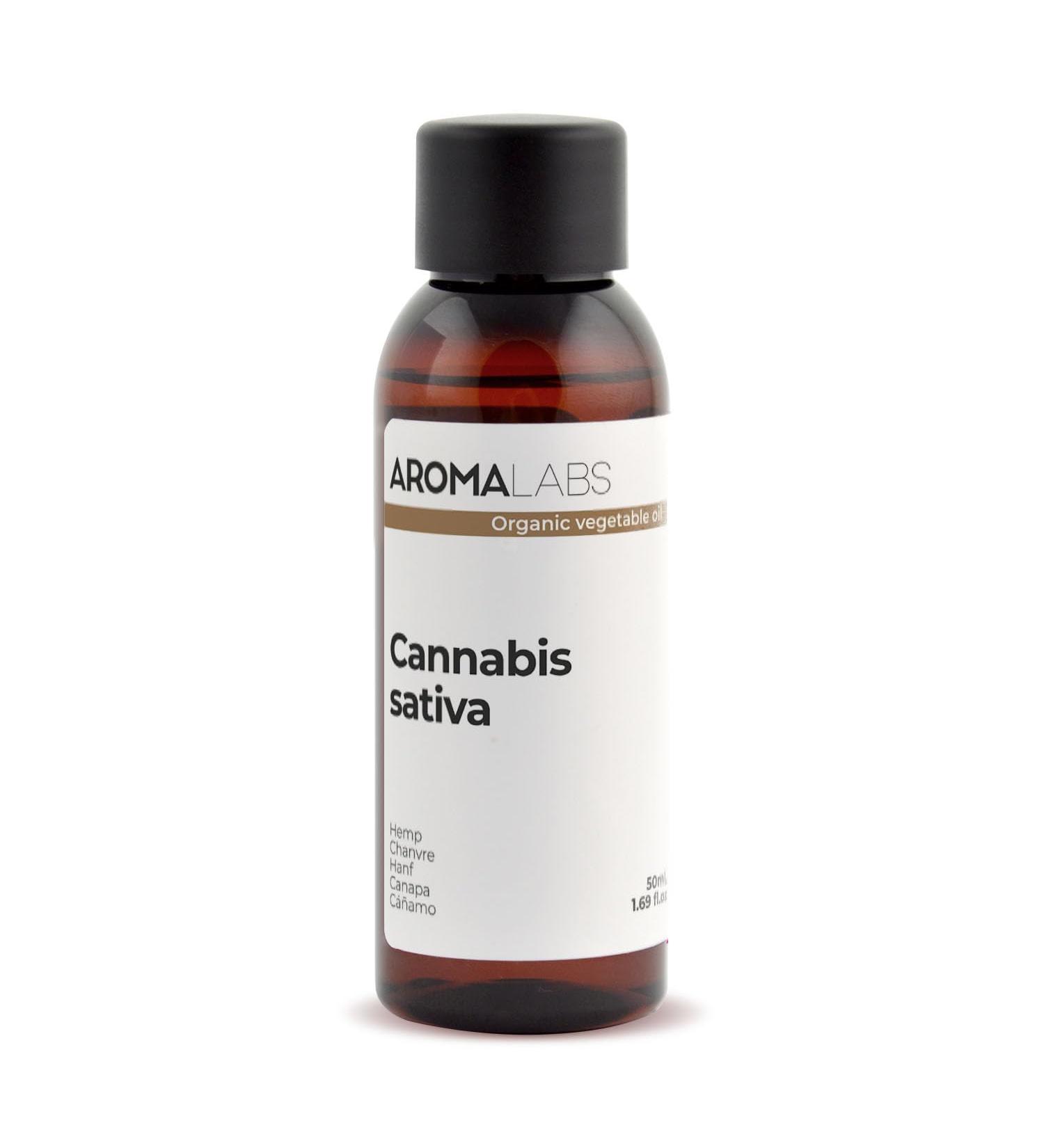 Aroma Labs - Organic Hemp - Virgin and AB Certified Vegetable Oil - 50 mL - Buy Online on GoSupps.com