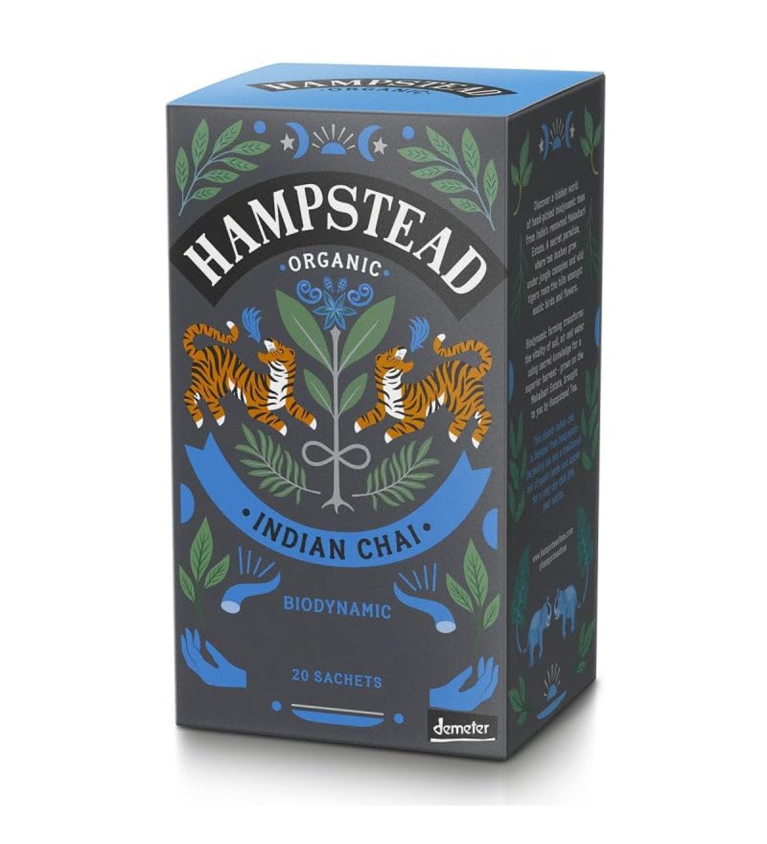 Hampstead Tea London Indian Chai Black Tea 20 bags 40g