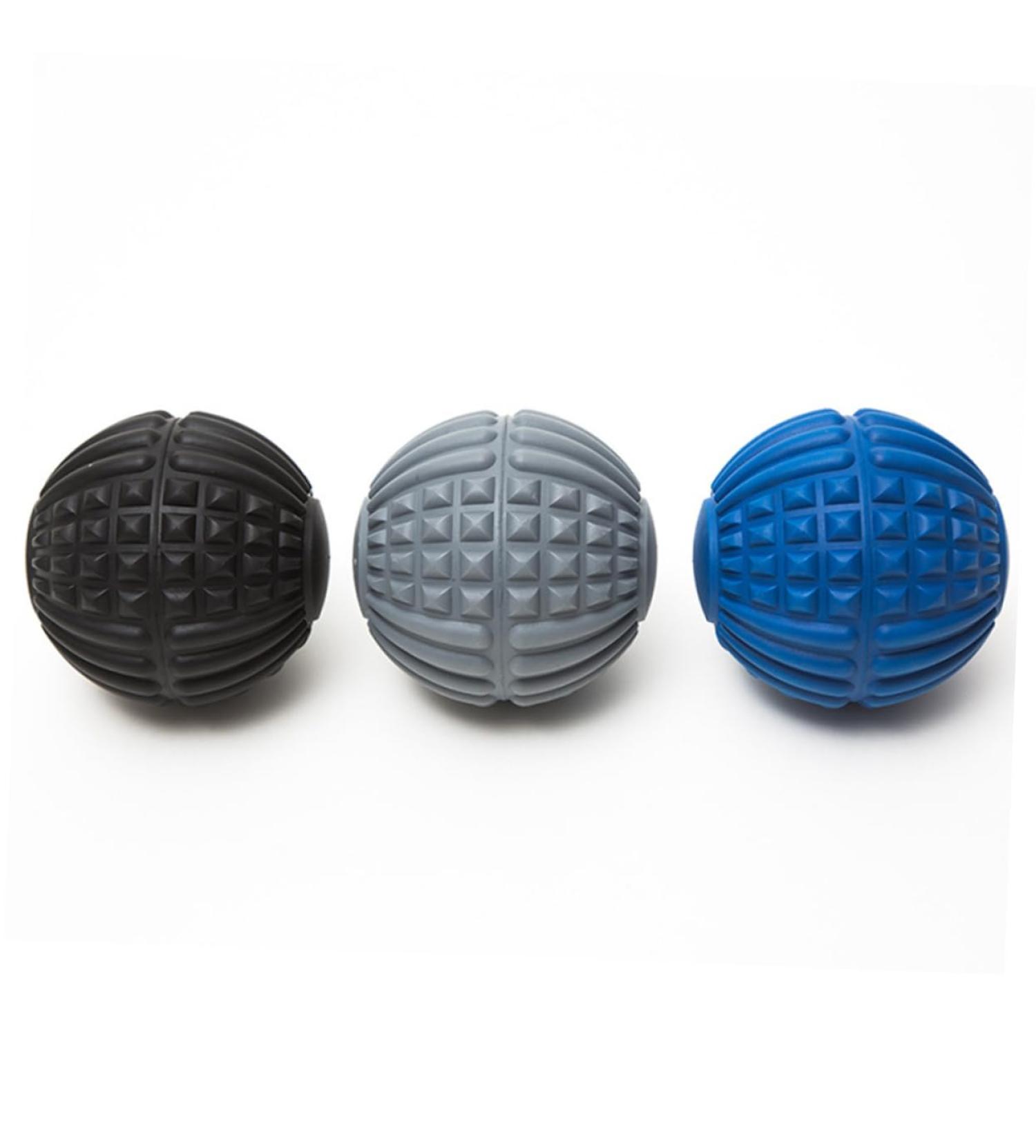 SOESFOUFU Foot Massage Ball - Muscle Massager Fitness Roller Yoga Ball - Size 1 Blue for Pain Relief & Relaxation - Buy Online on GoSupps.com