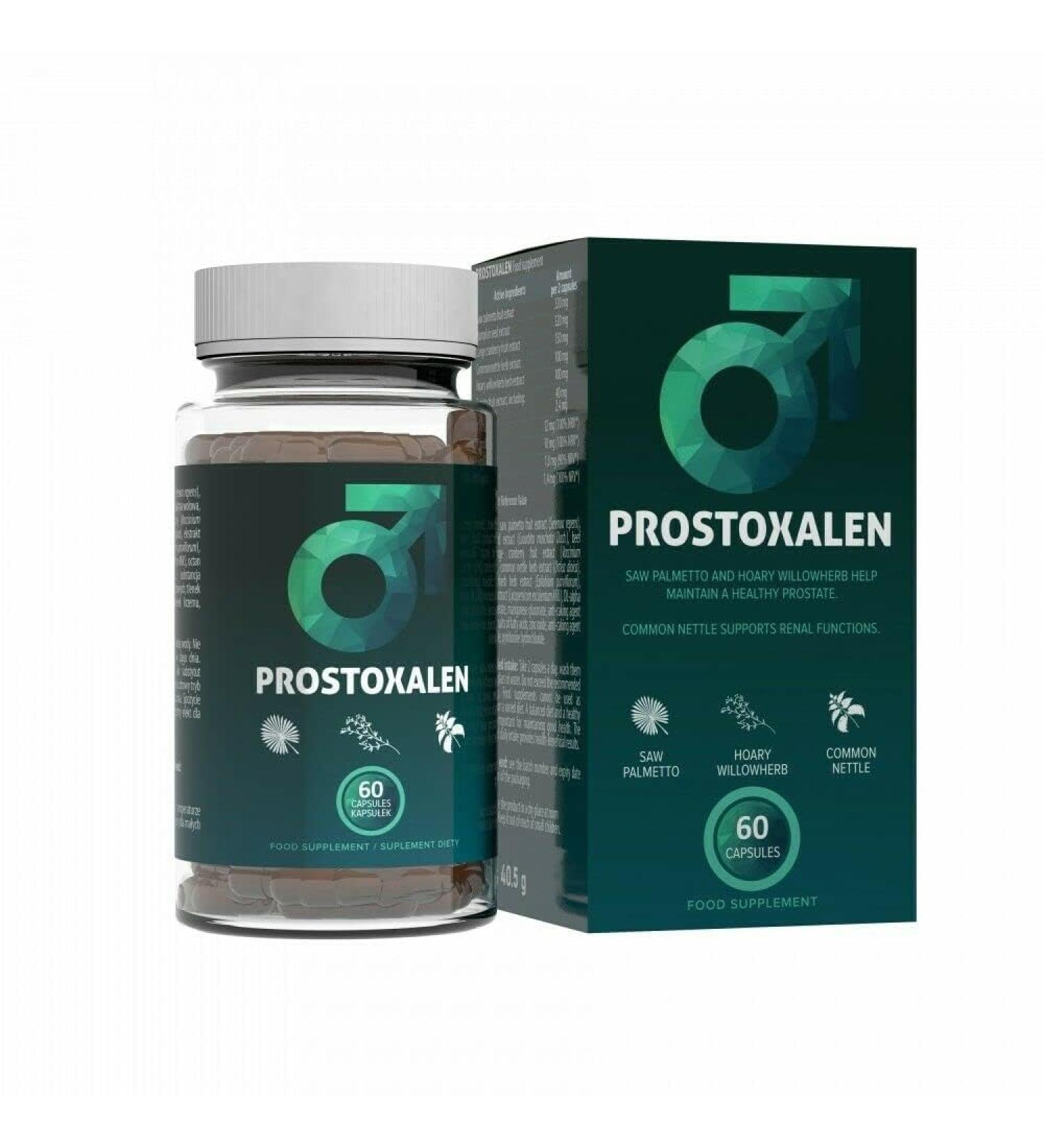 Prostoxalen - Sabal Palm Capsules for Prostate (1) - Buy Online on GoSupps.com