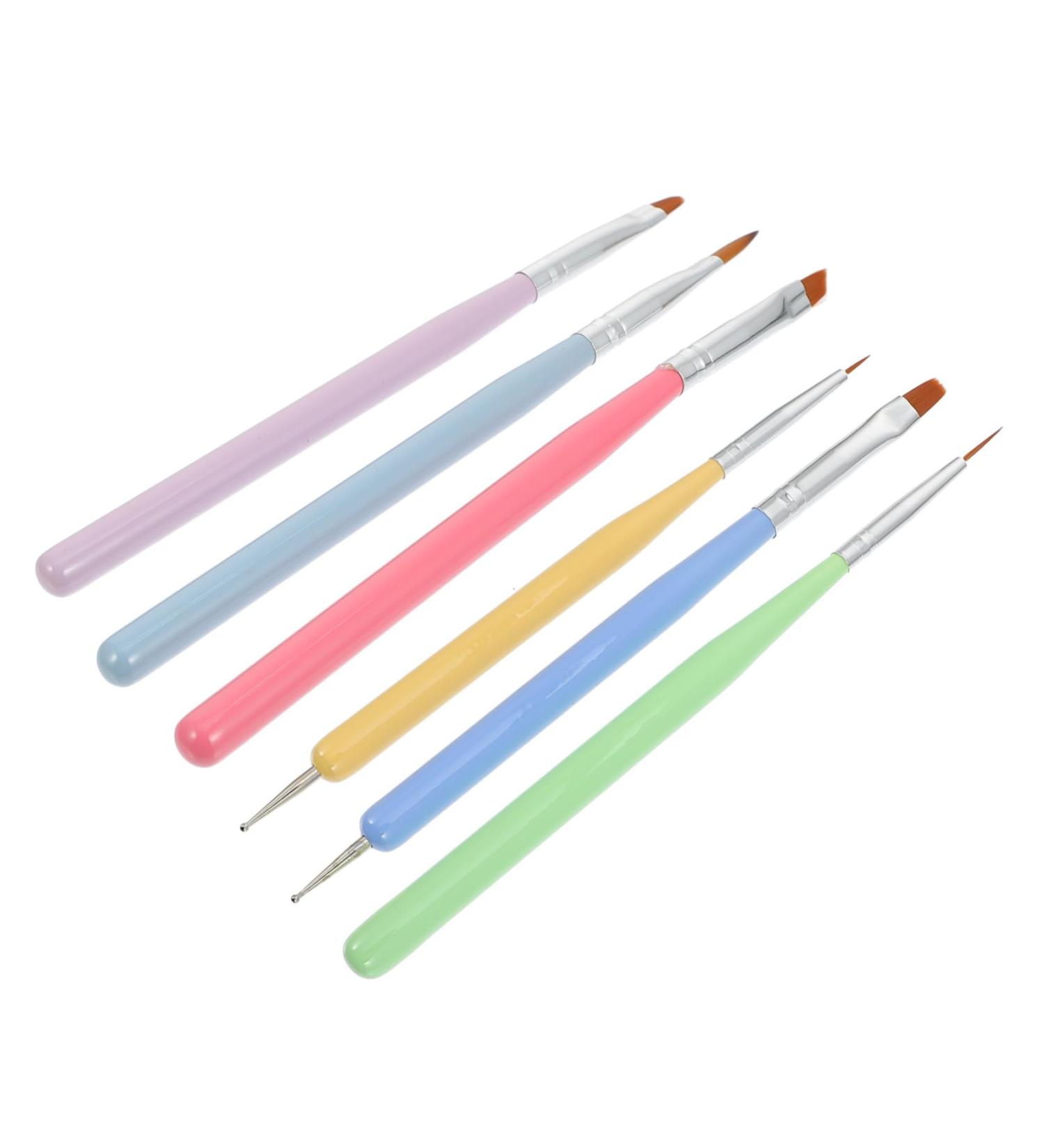 FRCOLOR Nail Supplies Kit 1 Set Nail Pen Nail Dotting Tool Kit Cosmetology Supplies Nail Art Drawing Pen Builder Beauty Pens Brushes Nail Art Liner Brush Manicure Crystal Pen Nylon - Buy Online on GoSupps.com