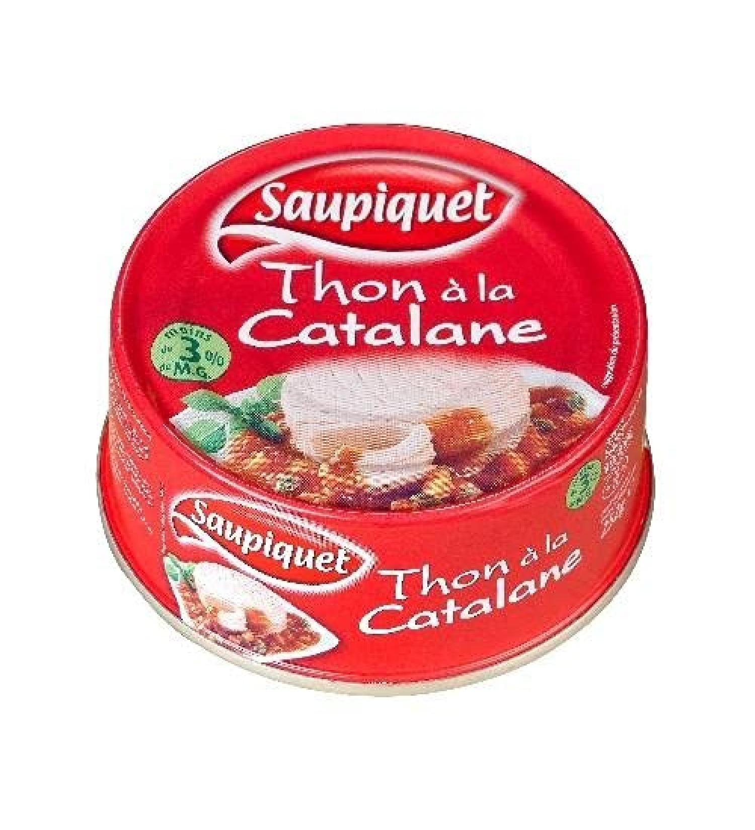 SAUPIQUET - Tuna Catalan Sauce 252G - Set of 4 - Special Offer - Buy Online on GoSupps.com
