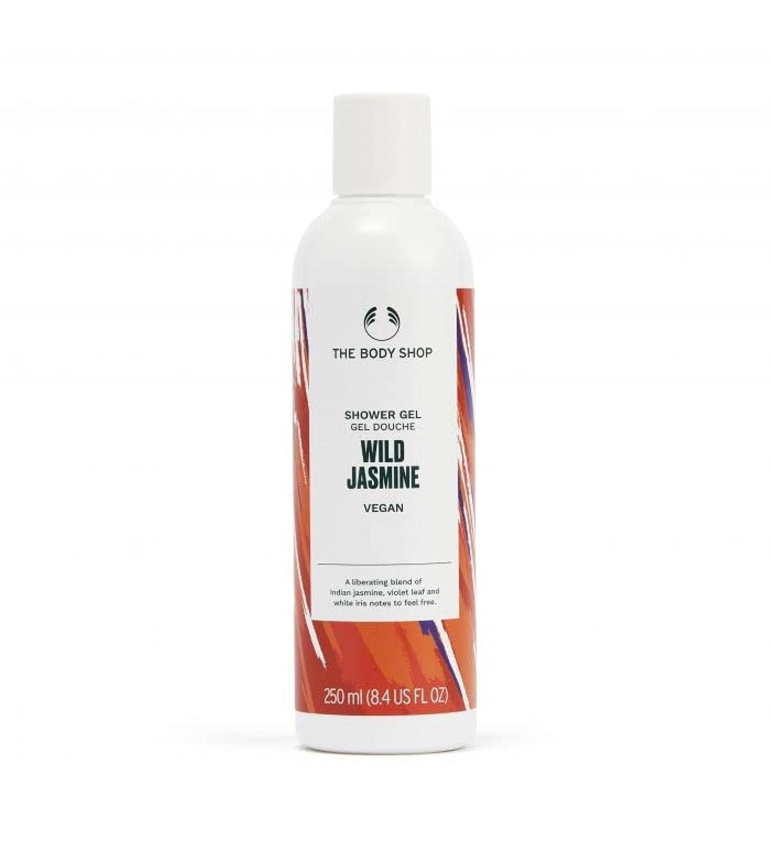 The Body Shop The Body Shop Wild Jasmine Shower Gel a blend of Indian jasmine violet leaf and white iris for a relaxing and comfortable feeling 250 ml