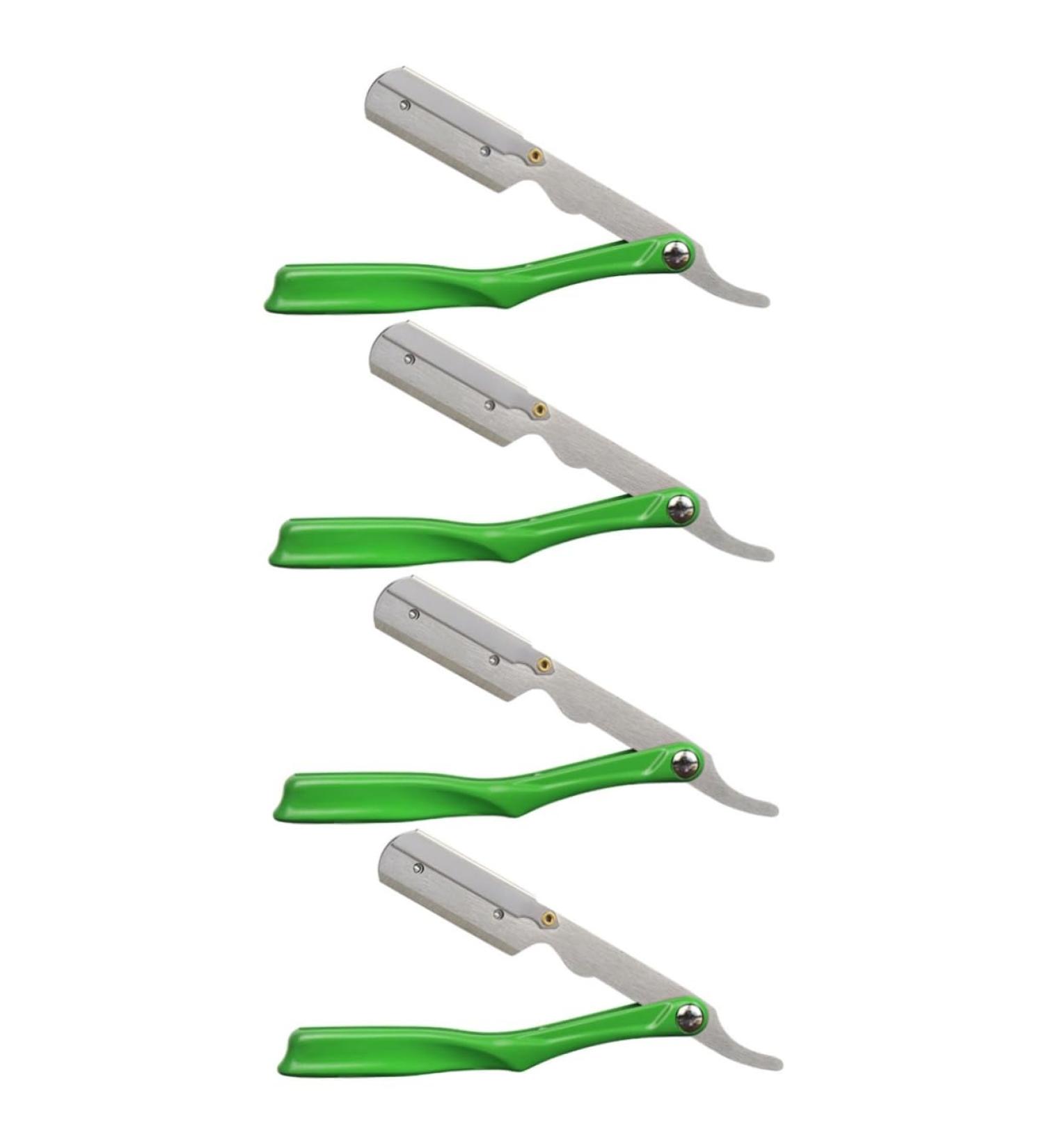 Healeeved 4-Piece Cartridge Set for Manual Razor - Stainless Steel Haircut Tools & Accessories for Straight Razors - International Shipping Available - Buy Online on GoSupps.com