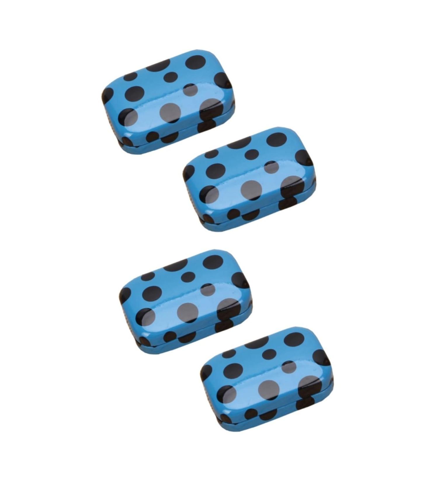 Partykindom 4-Piece Contact Lens Travel Case & Fragrance Booster Pearls | Colored Lens Storage Organizer - Buy Online on GoSupps.com