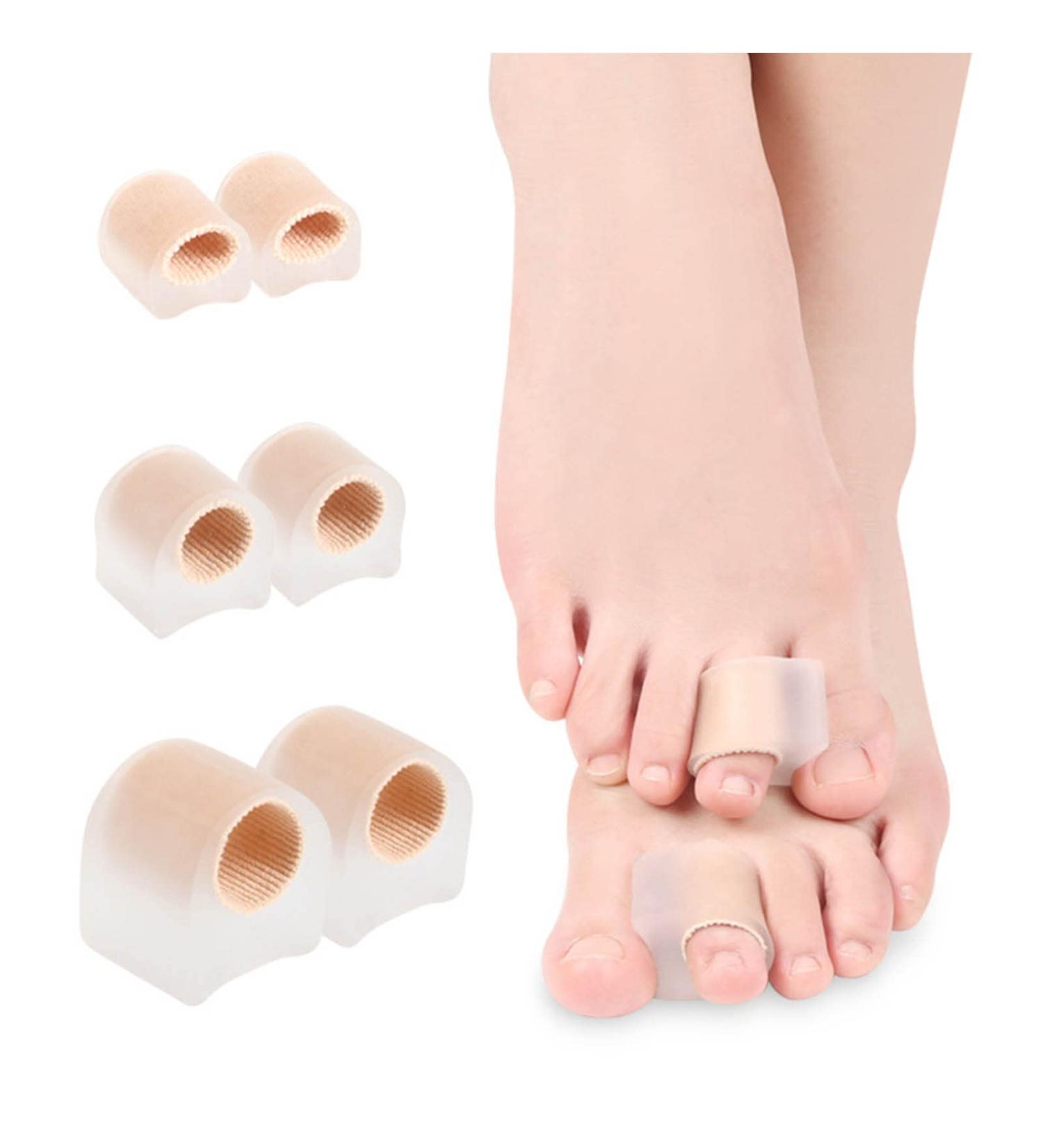 3 Pair Toe Separator Bunion Pads & Corrector - Prevent Friction, Safe Deformation Spacers for Blisters & Calluses - Buy Online on GoSupps.com
