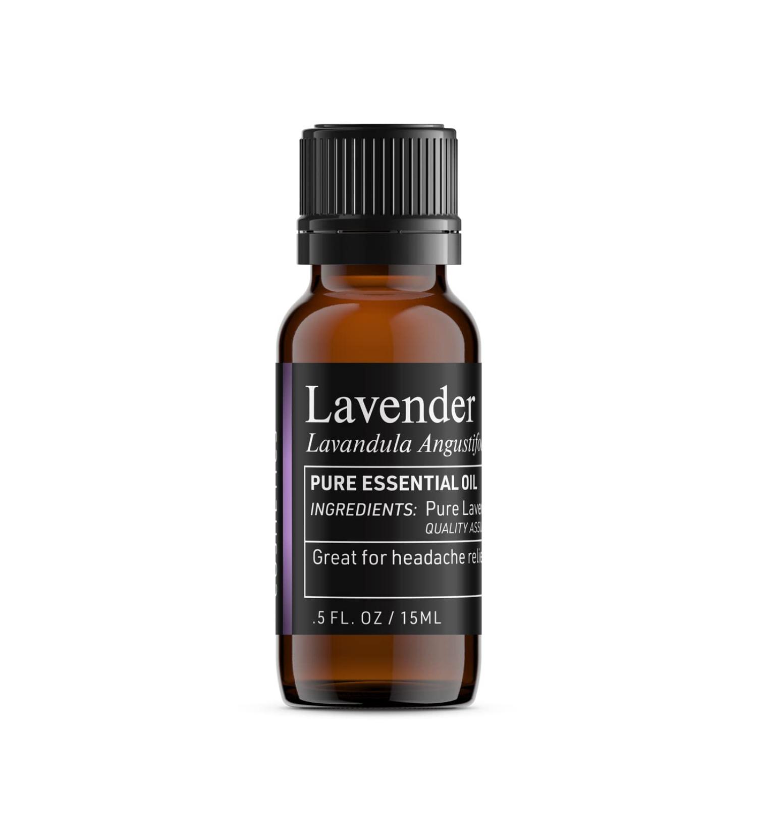 Premium Lavender Essential Oil - 0.5 Fl Oz - Batch Tested & Third Party Verified for Trustworthy Quality - Buy Online on GoSupps.com
