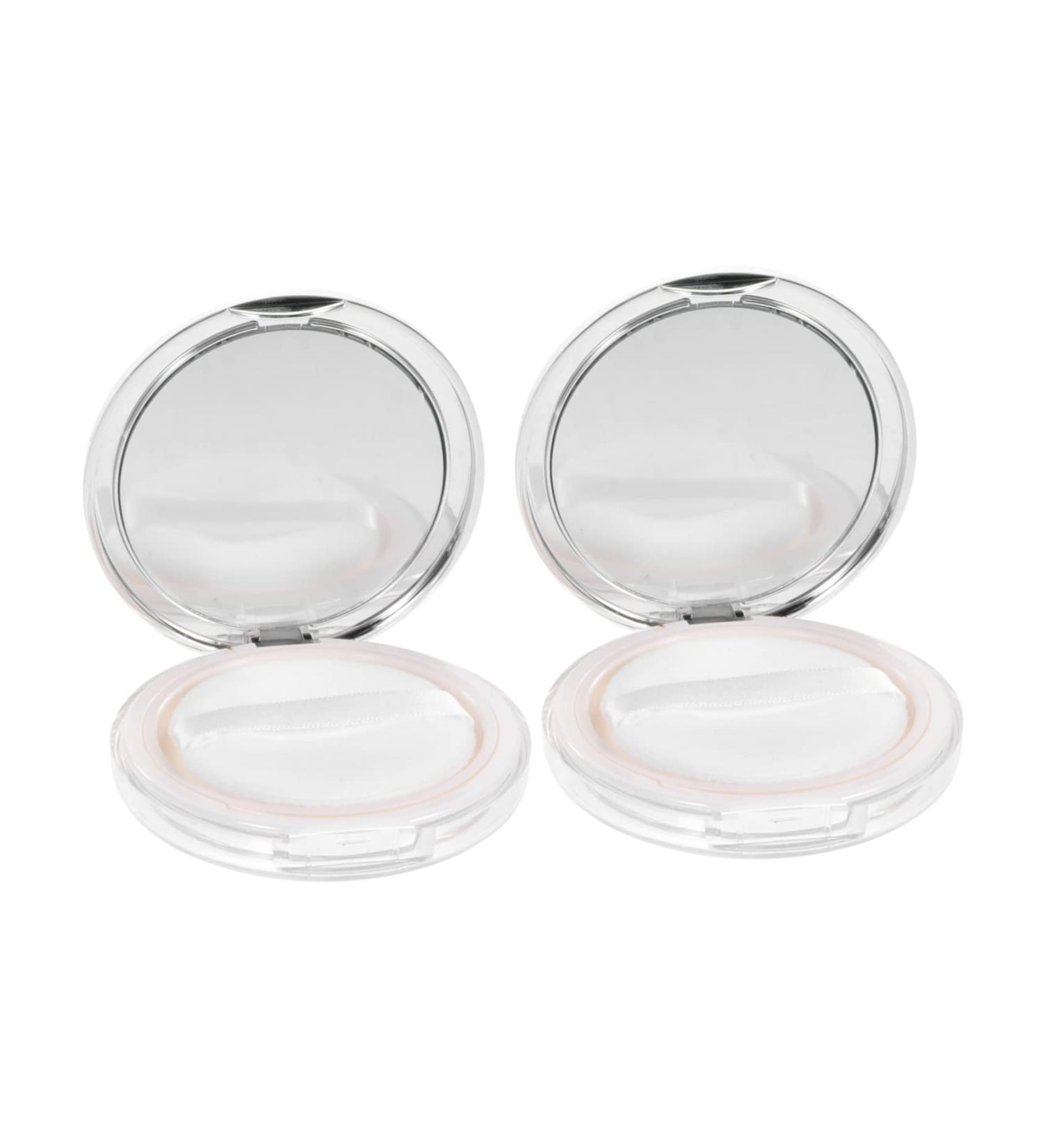 Beatifufu 2 Sets Boxes Powder Box Cosmetic Travel Containers Body Powder Case Beauty Tool Egg Rack - Buy Online on GoSupps.com