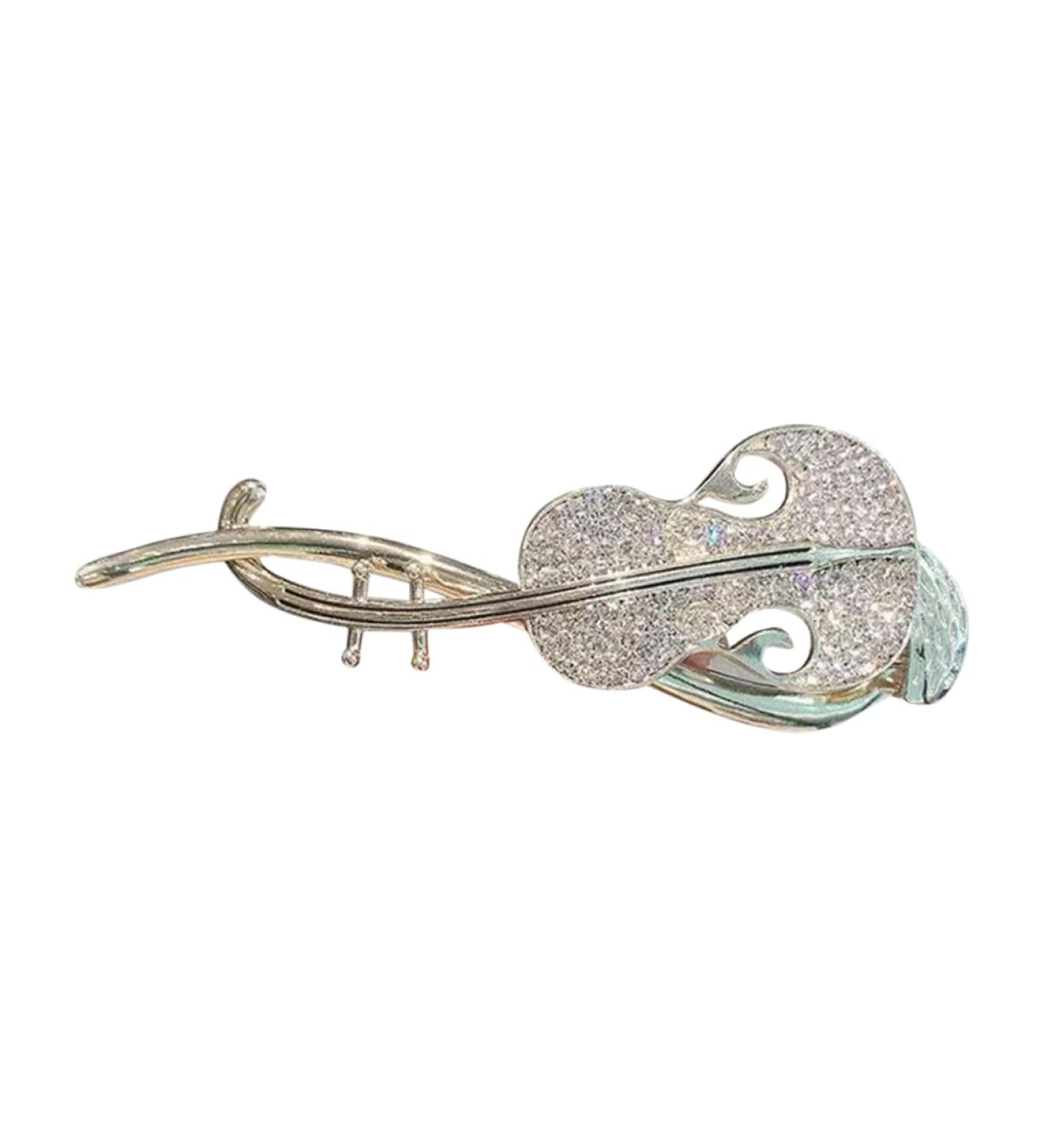 MERRYHAPY Rhinestone Twist Clip Hair Pins Hair Clips Barrettes for Womens Hair Barrettes Pipa Hair Clip Chinese Hair Clamps Pipa Barrettes Clips for Thick Hair French Pins Alloy - Buy Online on GoSupps.com
