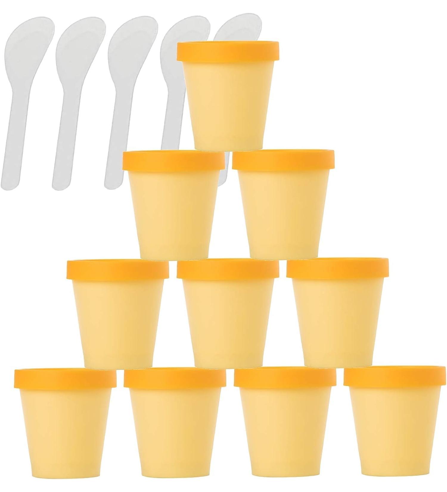 empty jars with lids cosmetic jar B0CKBRDC1B12 PC Empty 50ml Pink Facial Mask Wide Mouth Plastic Jars 50g Leakproof Cosmetic Pot Container with Lids with 6 PC Spatula (Color : Roze Size : 100ml) (C - Buy Online on GoSupps.com