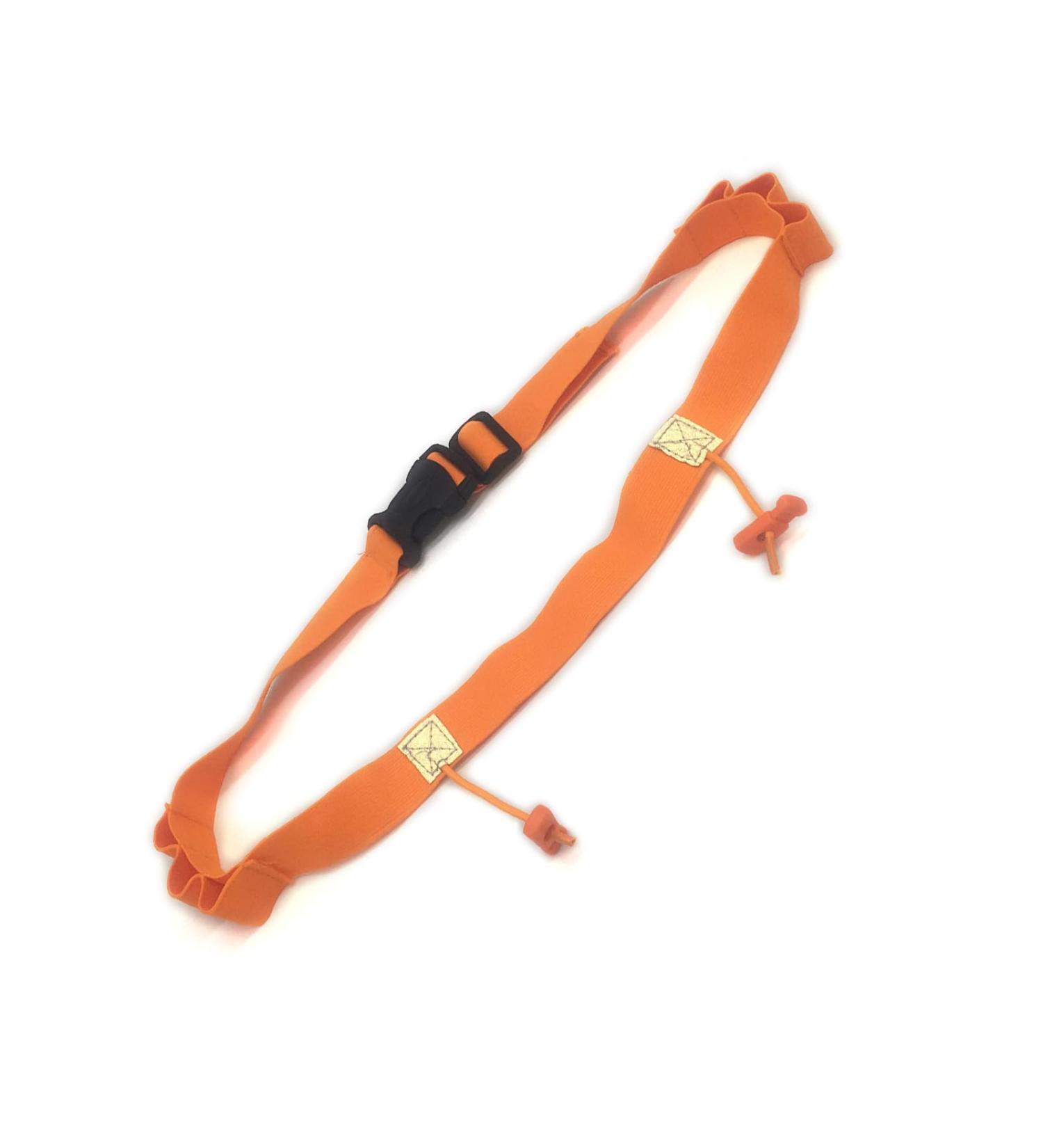 Optimized Running Number Belt with Elastic Gel & Reflective Strip - Ideal for Runners Cyclists & Triathletes | Durable Nutrition Bag Included | Shop Now! - Buy Online on GoSupps.com