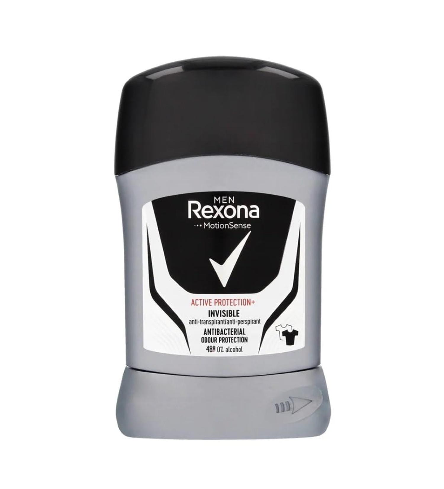 Rexona Rexona Men Motionsense Pack of 6 Active Protection+ Invisible Stick Deodorants 50ml