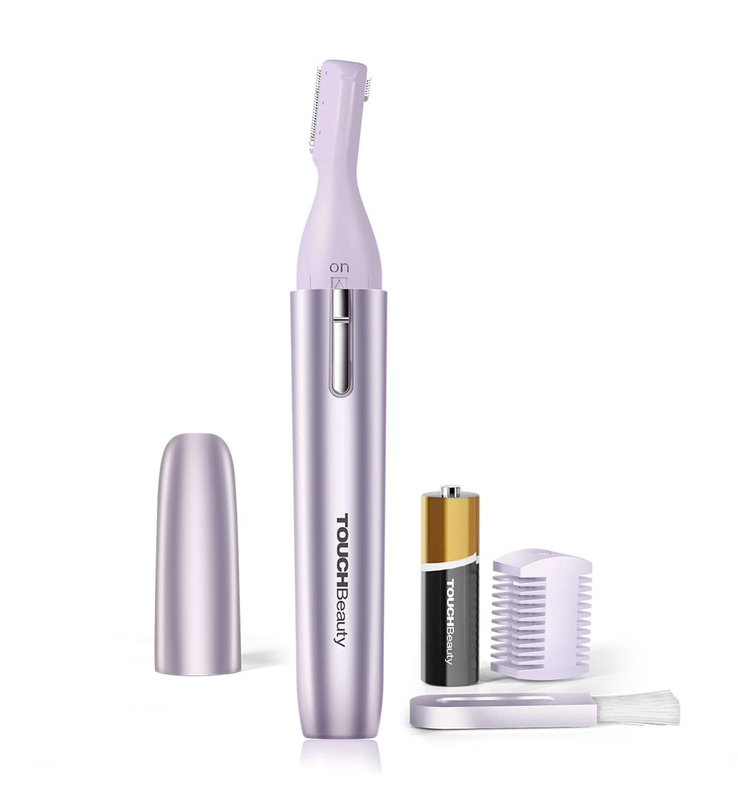 TOUCHBeauty Eyebrow Hair Trimmer for Women | Painless Precision Face & Neck Razor | Mini Battery-Operated Eyebrow Shaper - 1658A - Buy Online on GoSupps.com