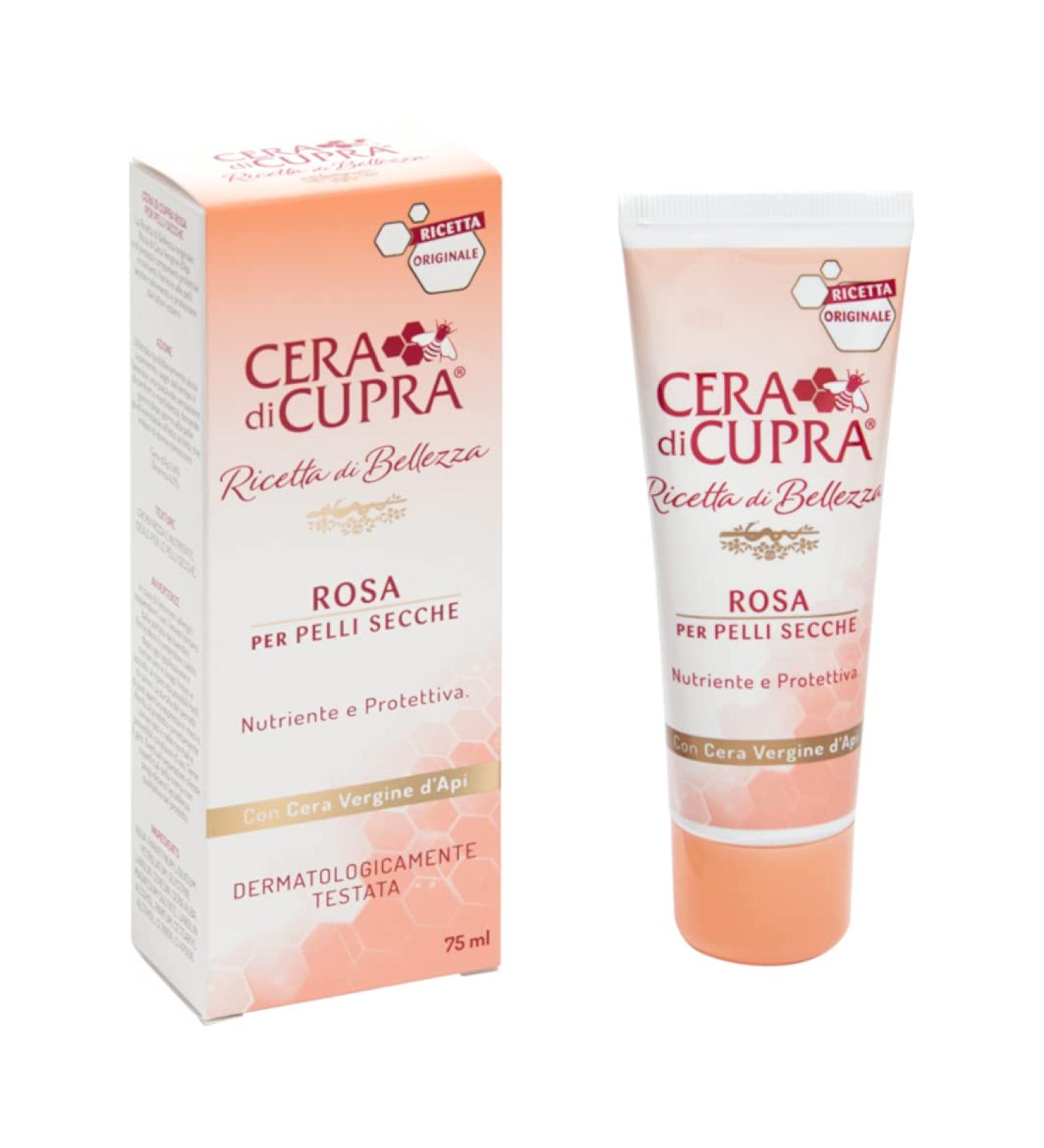 Cera di Cupra Rosa Cream for Dry Skin - Anti-Aging Formula | 75ml Italian Import - Buy Online on GoSupps.com