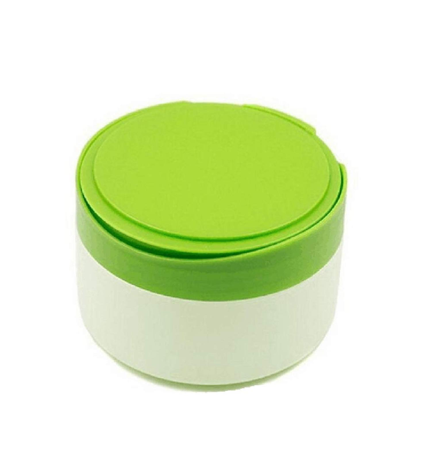 Travel-Friendly Baby Powder Container - Refillable Plastic Bath Powder Tank with Sieve - Portable Talcum Powder for Home & Travel (Green) - Buy Online on GoSupps.com