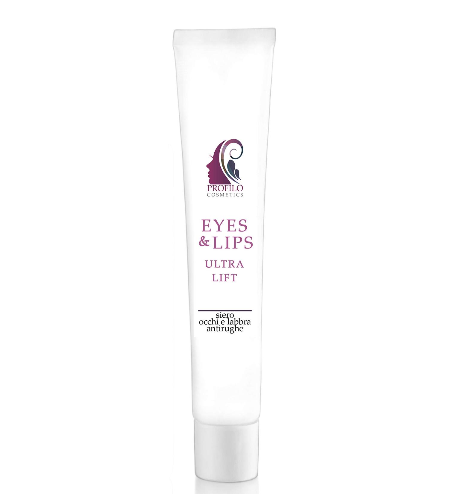 Eye and Lip Lifting Serum - 2-in-1 Ultra Lift | Instant Lifting Effect | 15ml - Made in Italy | Beauty for Women & Men - Buy Online on GoSupps.com