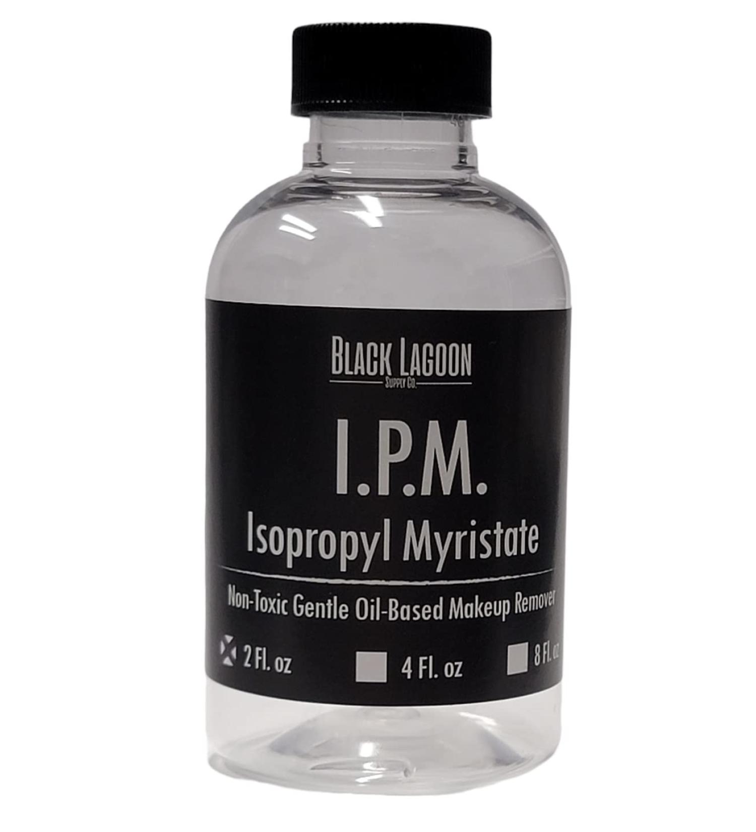IPM Isopropyl Myristate 2 Oz - TRAVEL SIZE - Pro Makeup and Adhesive Remover - Removes Pros-aide and PAX Paint - Makeup Thinner and Airbrush Makeup Thinner