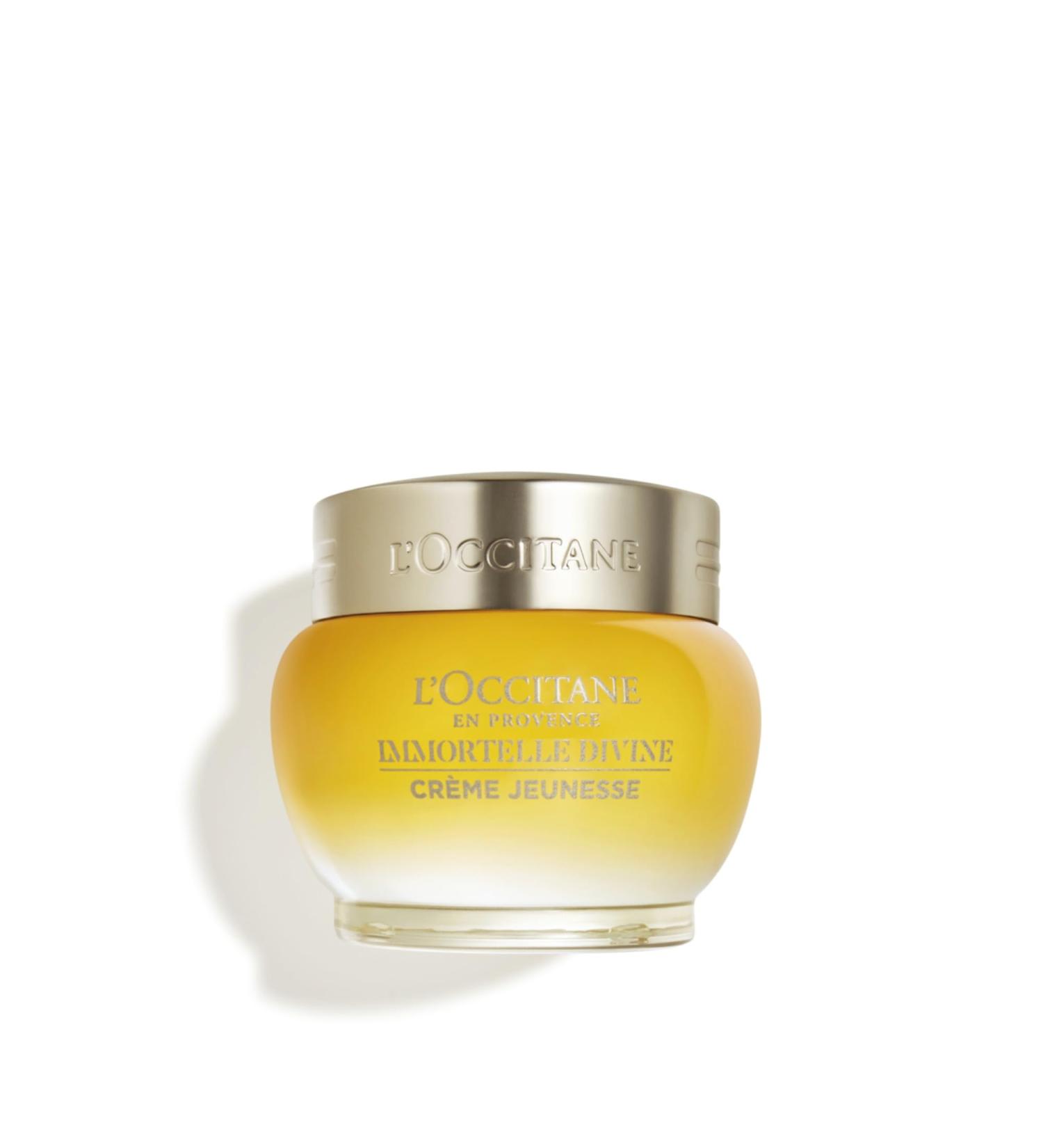 L'OCCITANE Immortelle Divine Cream 50 ml | Vegan & 93% Readily Biodegradable | Natural Alternative to Retinol | Luxury & Clean Beauty Anti-Ageing Moisturizer For All Skin Types - Buy Online on GoSupps.com
