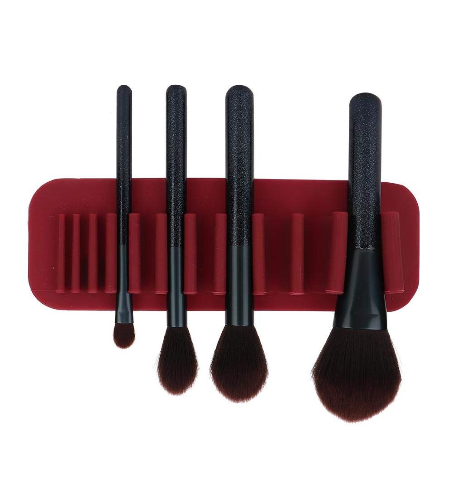 Buy Generic WQU7 Makeup Brush Drying Rack - Red Acrylic | International Shipping Available - Buy Online on GoSupps.com