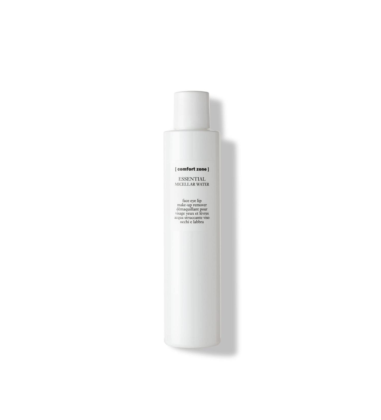 Comfort Zone Essential Micellar Water Make-Up Remover 6.76 oz - Citrus & Herb Infused - Buy Online on GoSupps.com