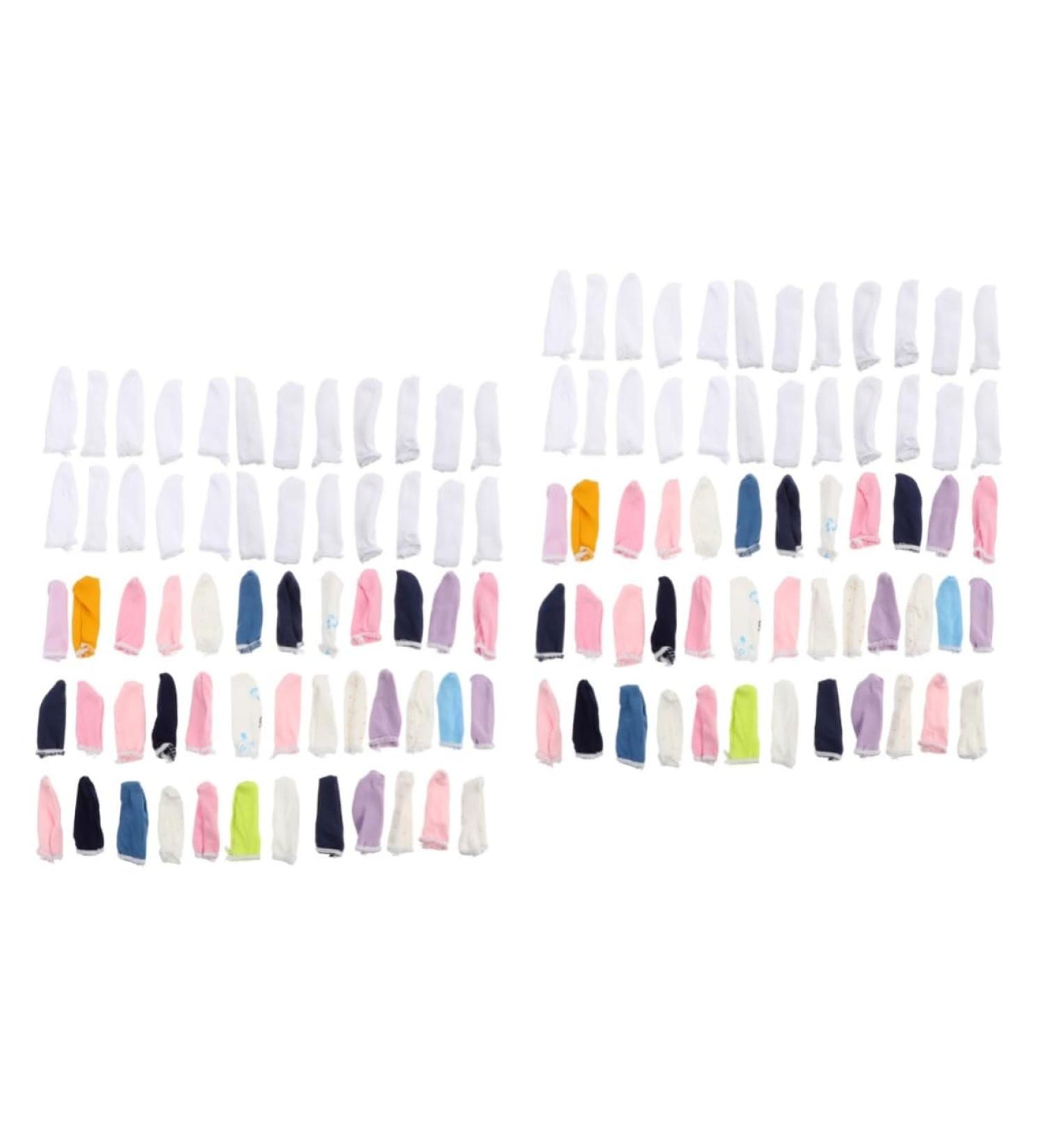FRCOLOR 200 Pcs Pure Cotton Splint | Breathable Assorted Colors | 6.6x2.3x0.1cm - International Shipping - Buy Online on GoSupps.com
