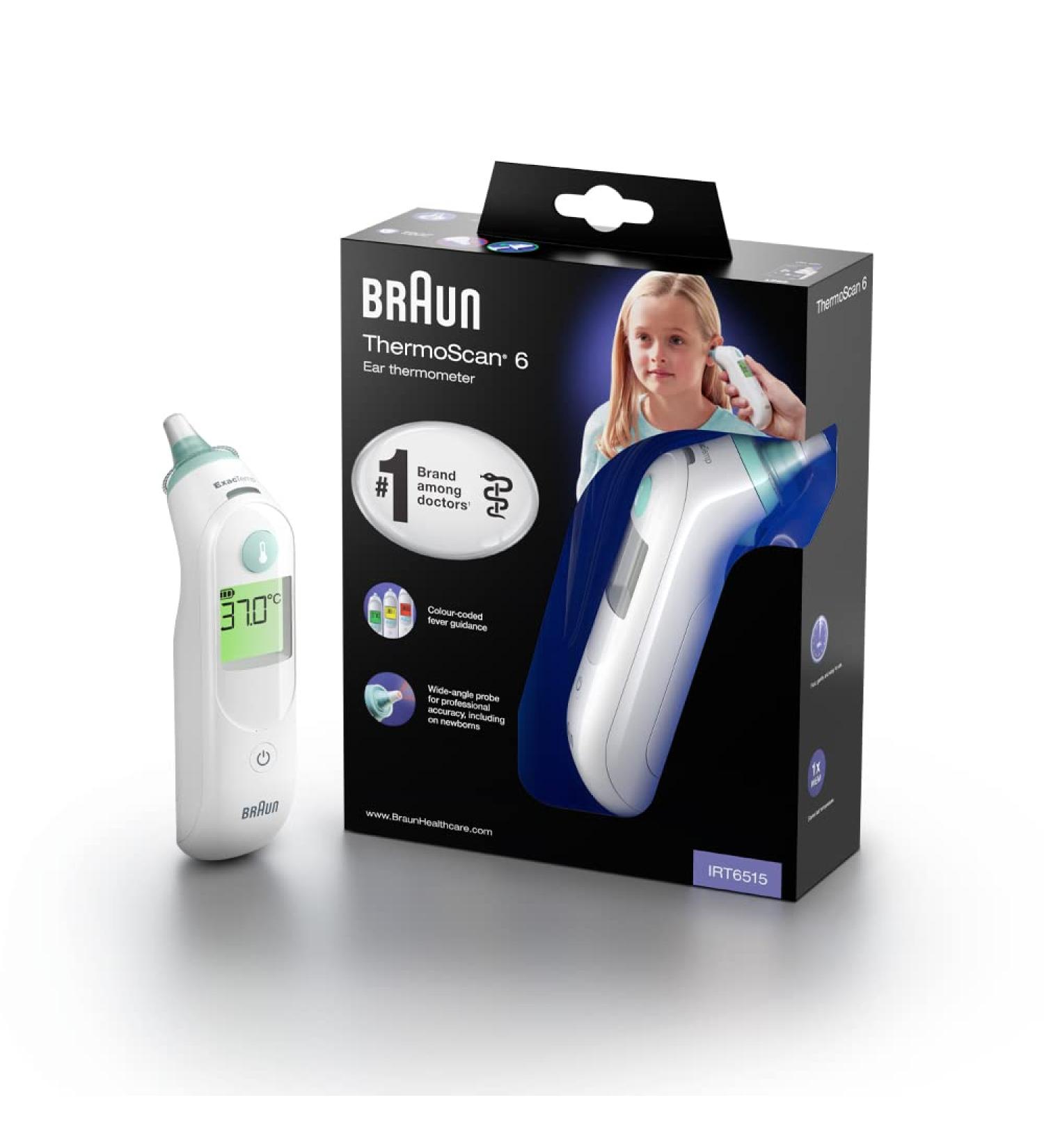 Black Thermometer - Accurate Temperature Reader for Home and Office - Buy Online on GoSupps.com