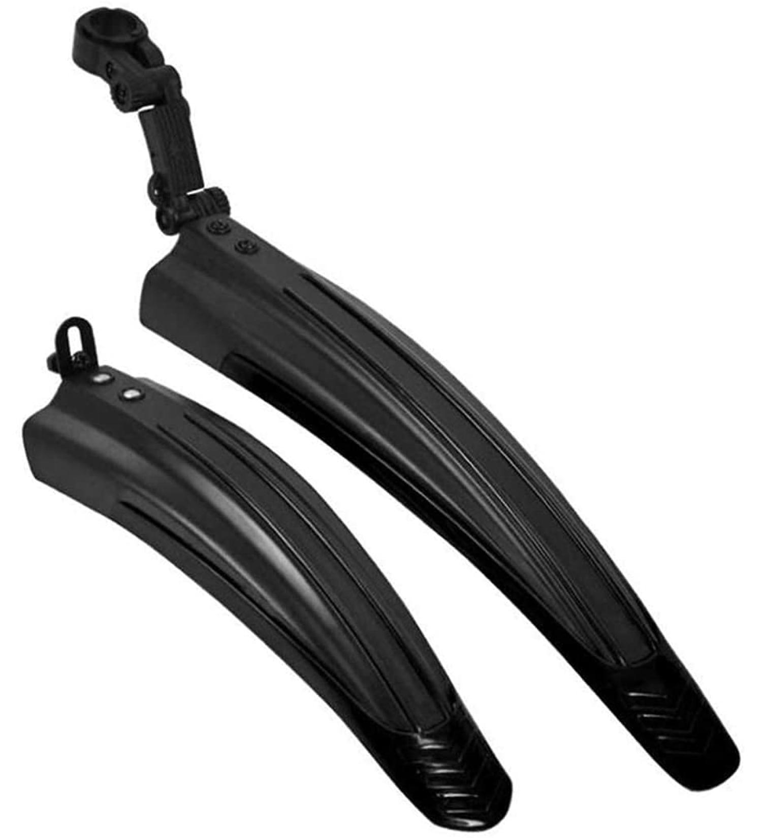 Adjustable Bike Mud Guards Fenders Set - All Black - Buy Online on GoSupps.com