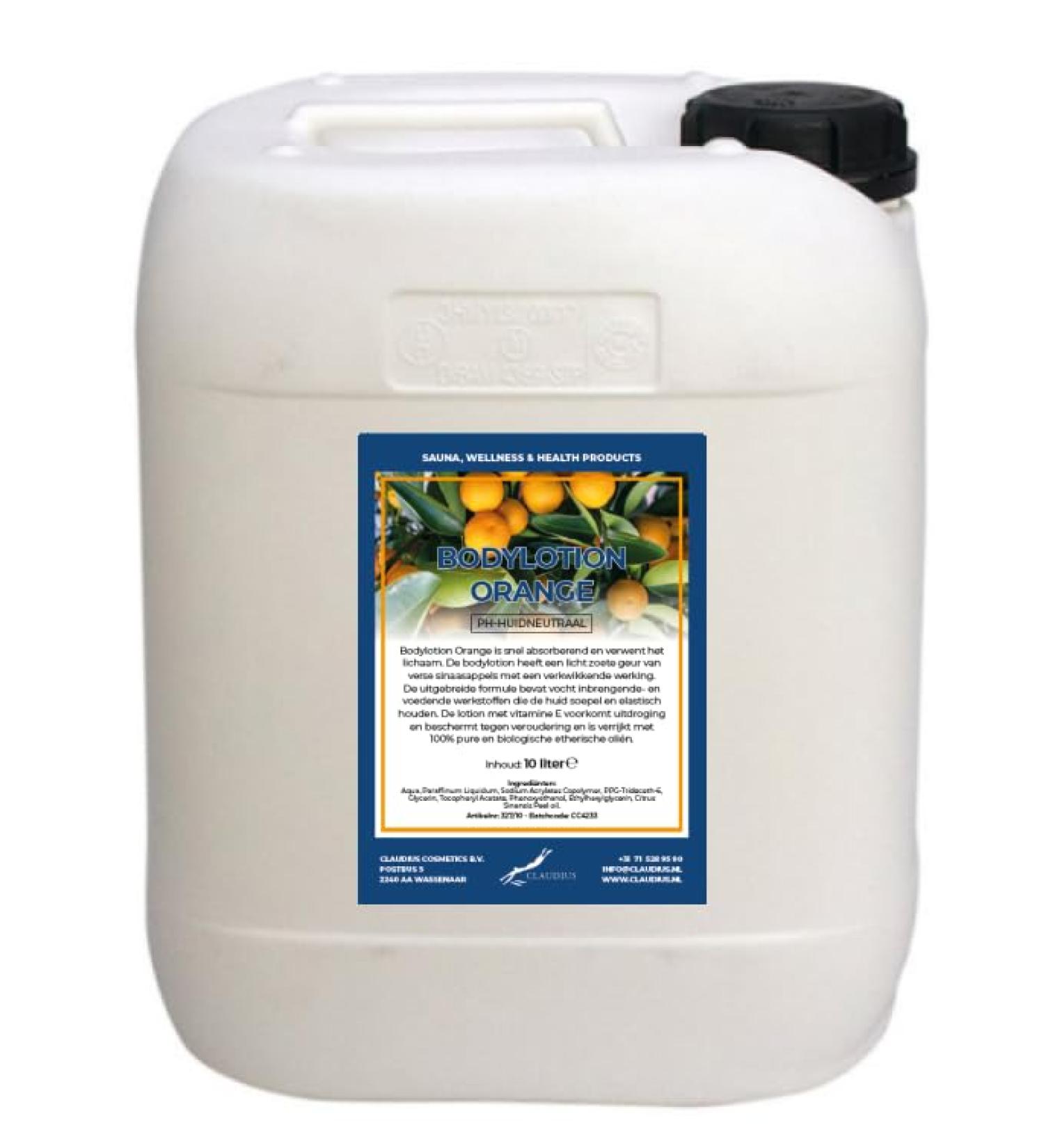 Claudius Bodylotion Orange 10 liter