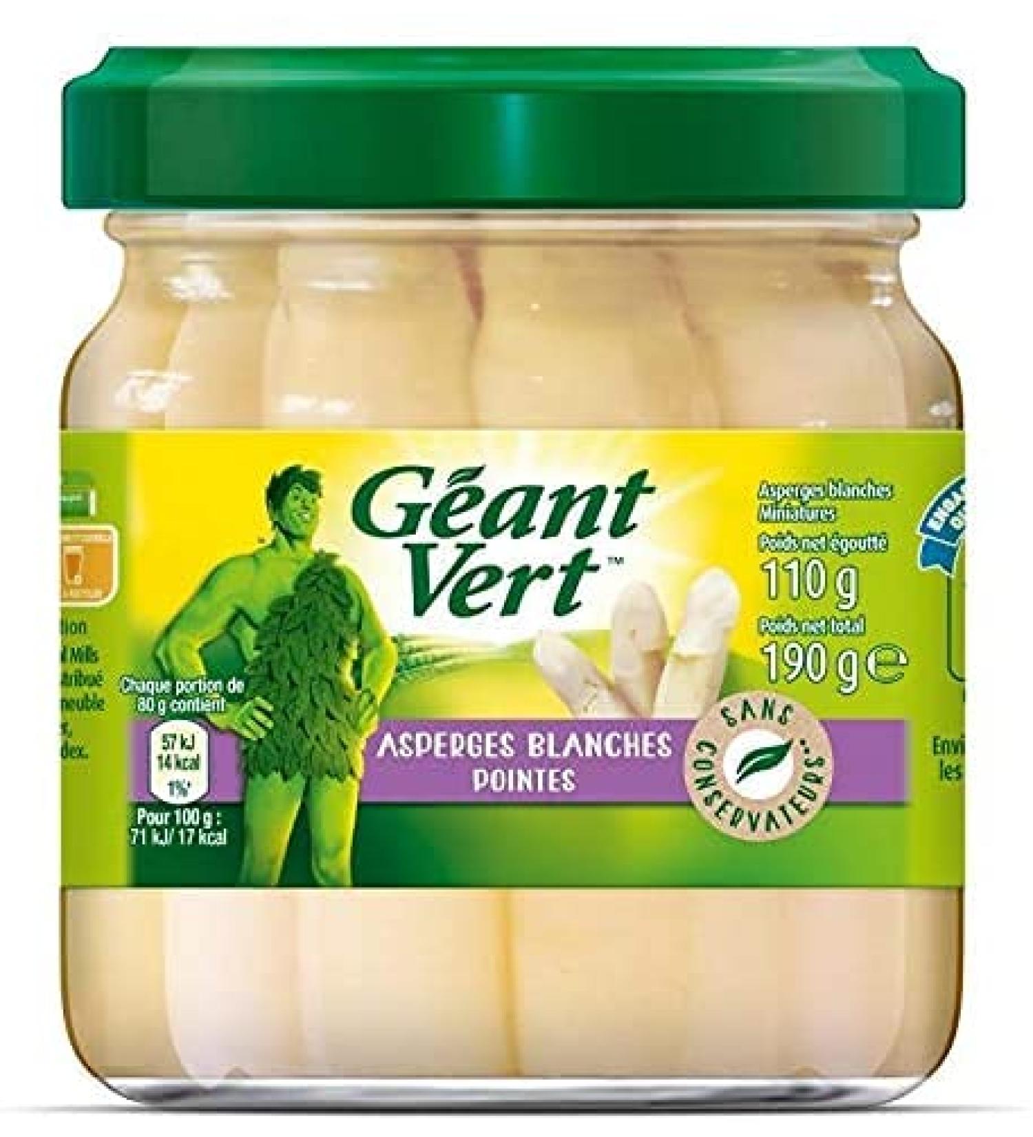 Giant Green Asparagus Tips White 212 ml Pack of 2 Best Offer - Buy Online on GoSupps.com