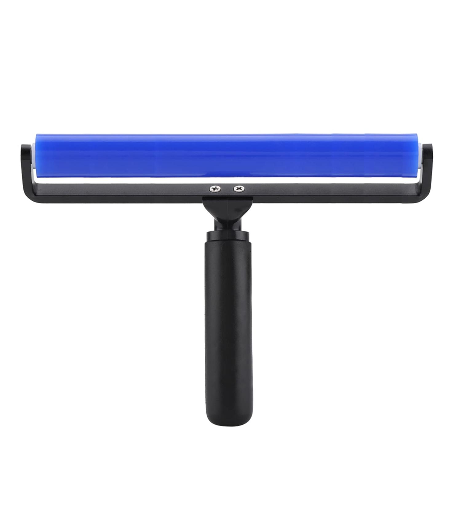 Silicone Manual Roller Anti-Static Cleaner Tool - 12 Inch Dust Removal Roller for Tiny Particles - Buy Online on GoSupps.com