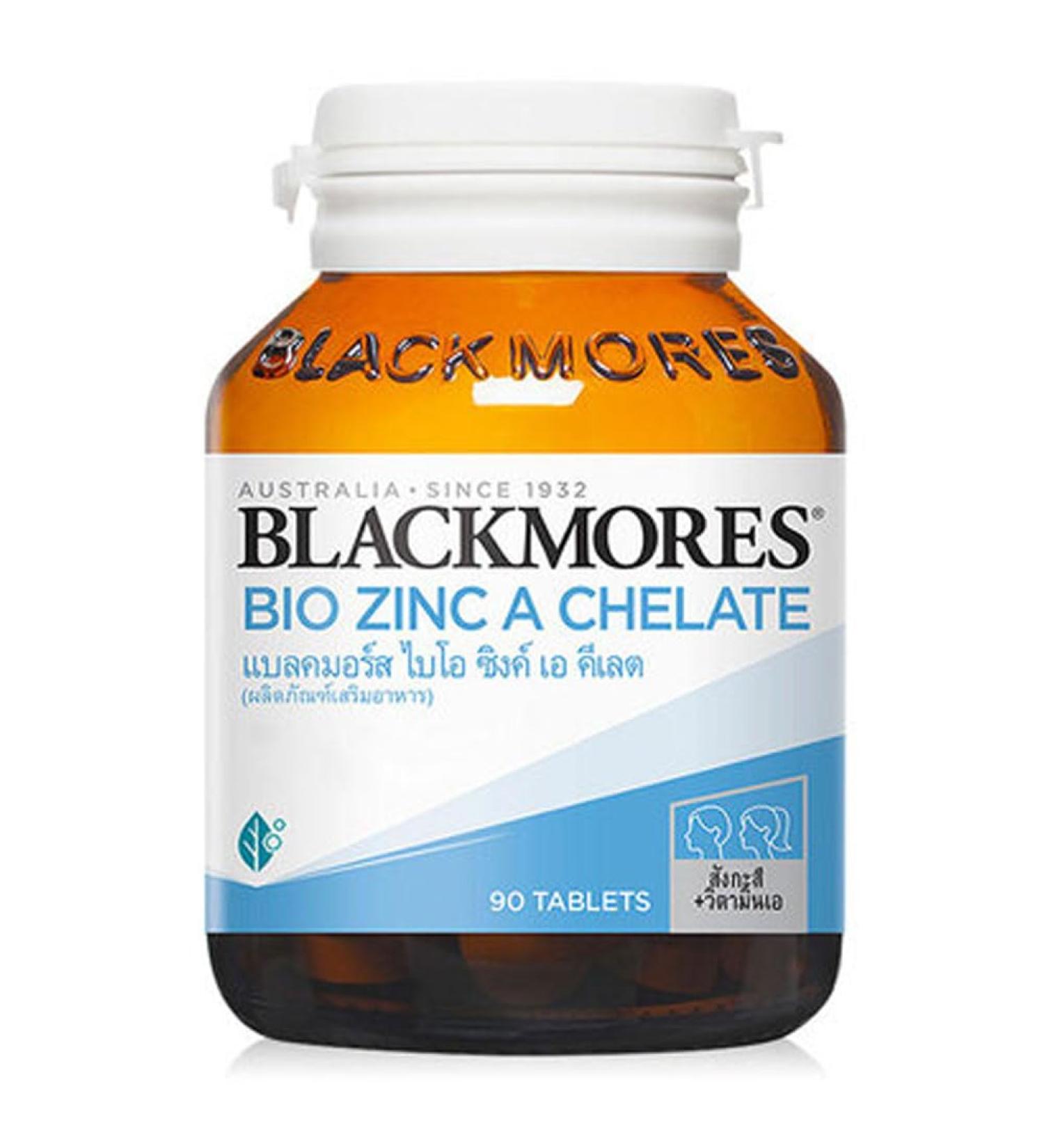 Blackmores Vitamins Bio Zinc 90tab.(Wealthytrade) - Buy Online on GoSupps.com