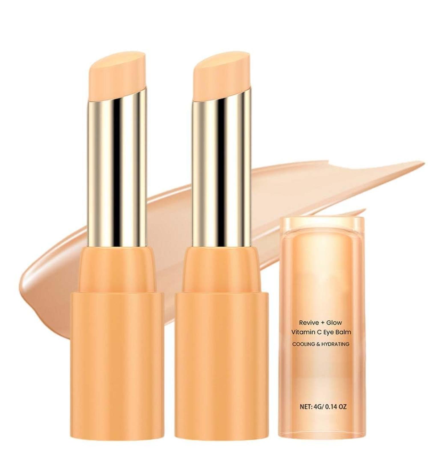 Nitvei Eye Balm with Vitamin C Brightens and Reduces Puffiness 2026 New Revive Vitamin C Under Eye Balm Stick for Dark Circle Hydrating Eyes Care Stick Eyes Cream for Women (2) - Buy Online on GoSupps.com