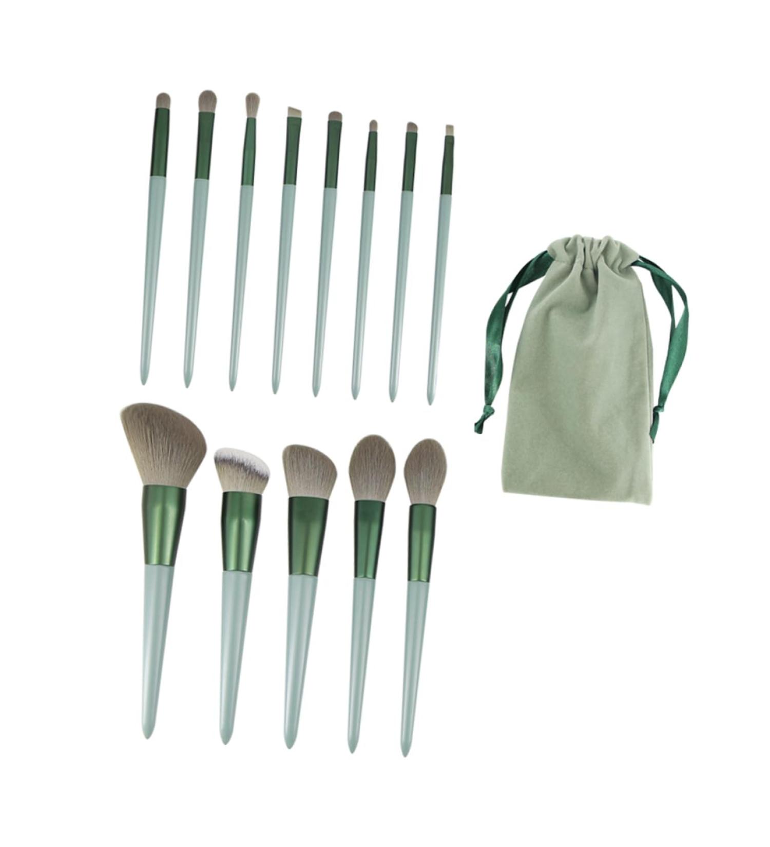 Angoily 1set Makeup Brush Set Makeup Brush for Makeup Green Concealer Green Powder Loose Powder Eyeshadow Brush Kit Highlight Brush Beauty Artificial Fiber Portable Blush Miss - Buy Online on GoSupps.com