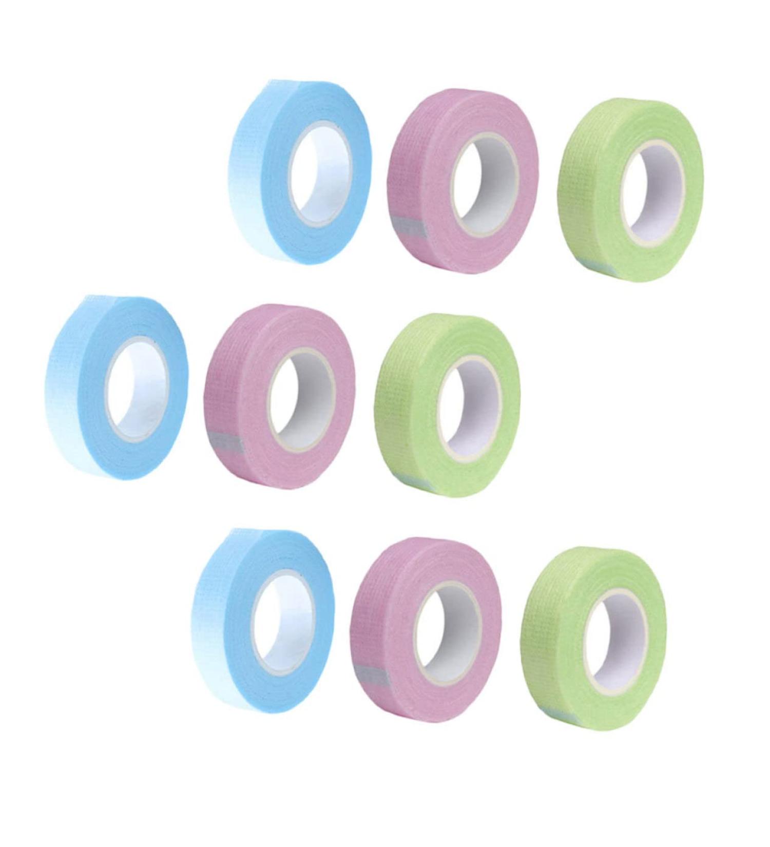 POPETPOP Eyelash Grafting Tape - 24 Rolls Breathable Adhesive Tape for Eyelash Extensions | Durable Lash Tape for Professionals - Buy Online on GoSupps.com