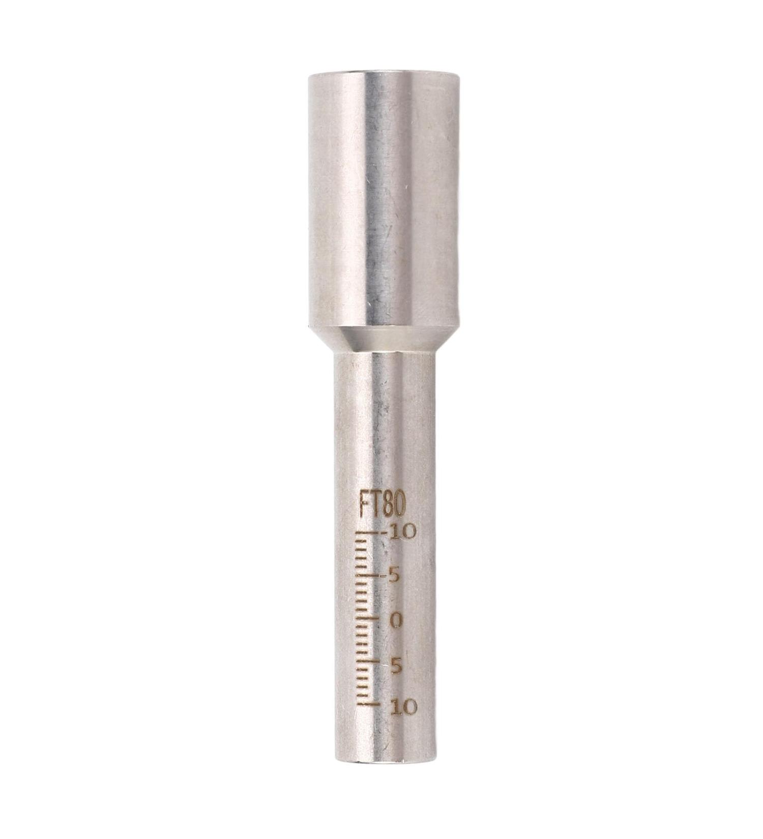 High-Precision 80mm Stainless Steel Hand Scale Tube - Durable Exact Calibration for Welding Projects - Buy Online on GoSupps.com