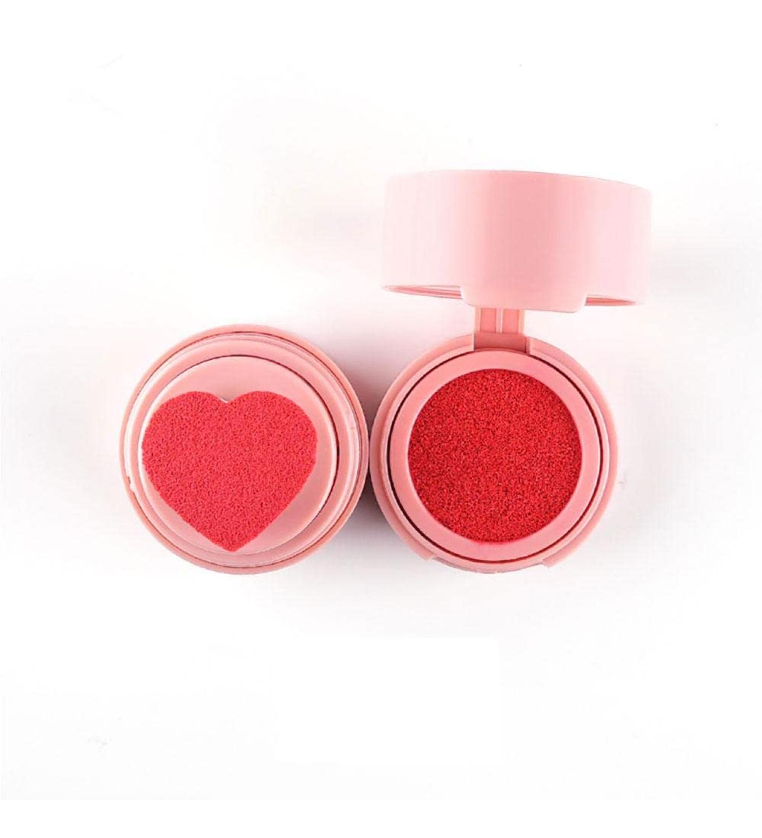 Heart Shape Liquid Blush with Applicator | Nourishing Nude Makeup for Brightening Complexion | 0.11 Ounce | Pack of 1 - Buy Online on GoSupps.com