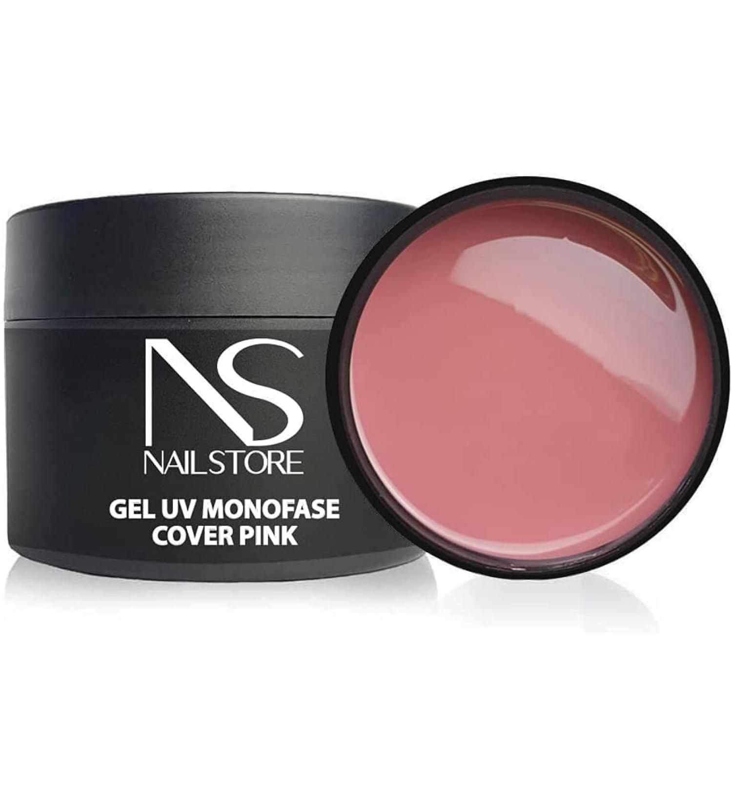  Nail Store Nailstore UV LED Gel Builder Monophasic Cover Pink Medium Density Self-Levelling Camouflage Easily Suitable for Recharging and Stretching with Card (30 g) - Buy Online on GoSupps.com