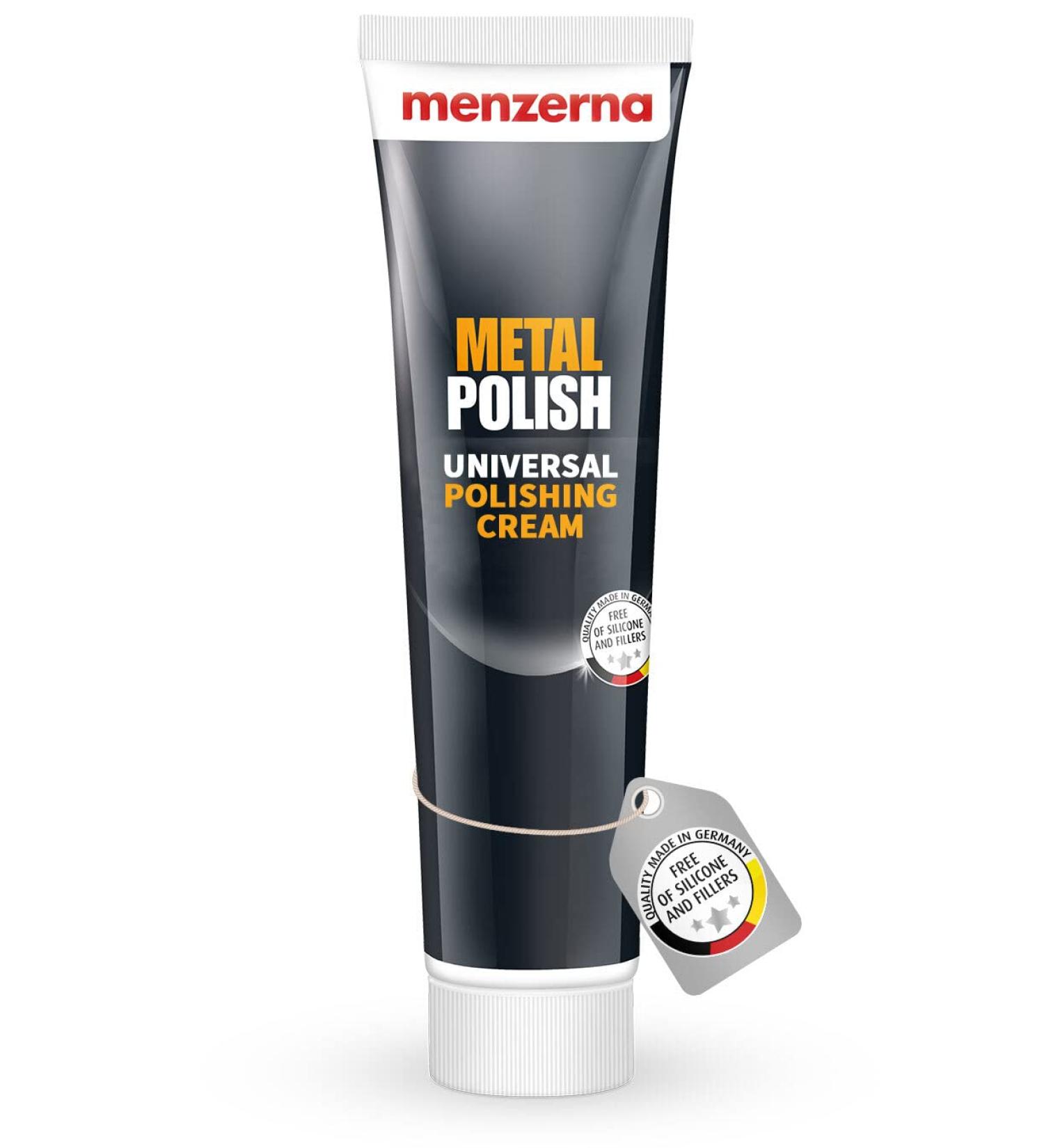 Menzerna Metal Polish for Cars & Household Items | Stainless Steel Silver Brass & Aluminum Polish - Buy Online on GoSupps.com