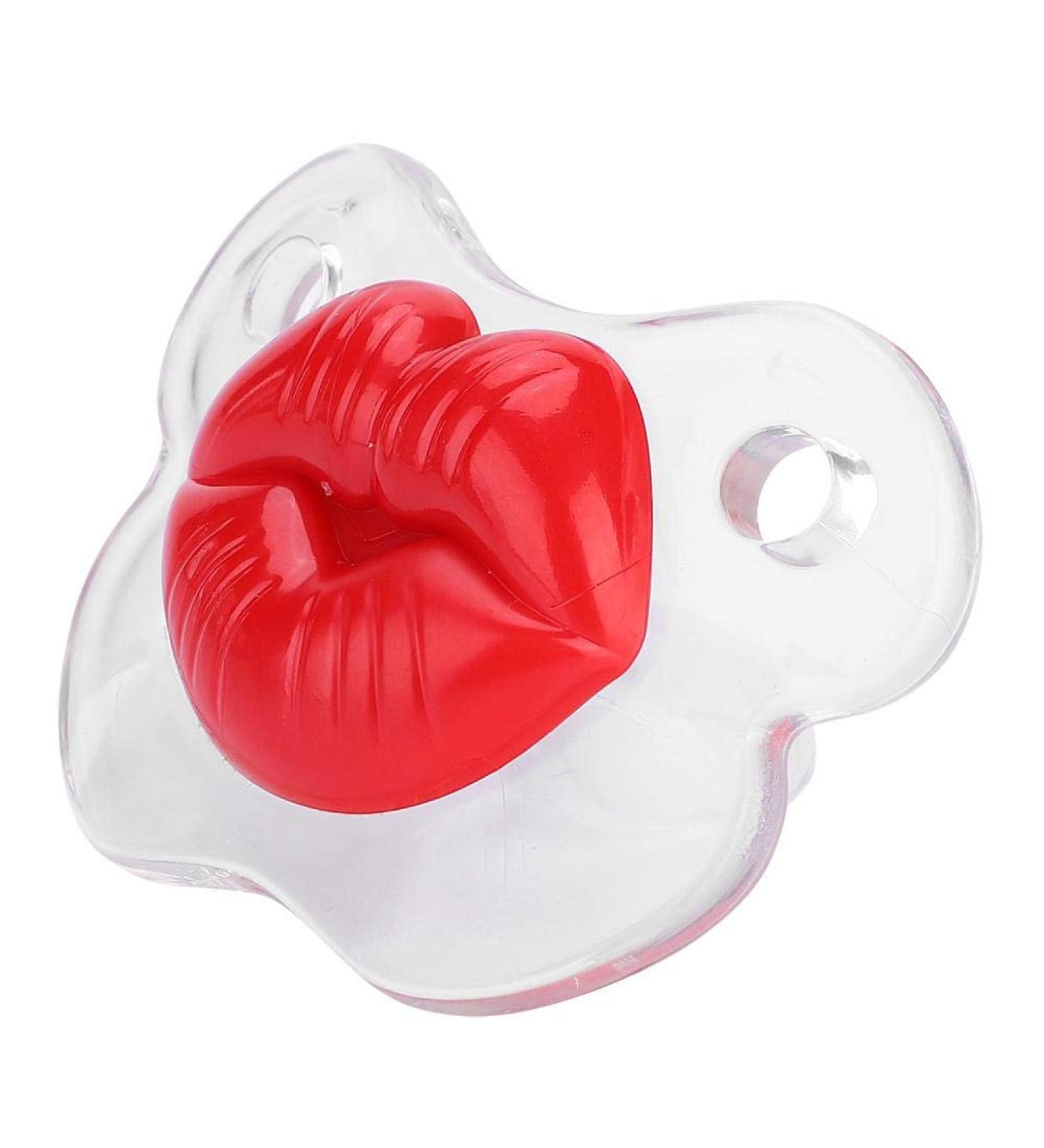 Funny Baby Pacifier - Pig Nose Dummy for Infants | Cute Cherry Mouth Design - Buy Online on GoSupps.com