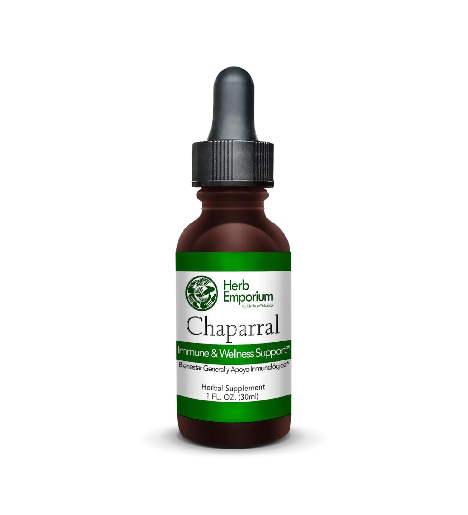 Herb Emporium Chaparral Gobernadora (Larrea tridentata) Herbal Extract 1 fl oz. - Buy Online on GoSupps.com