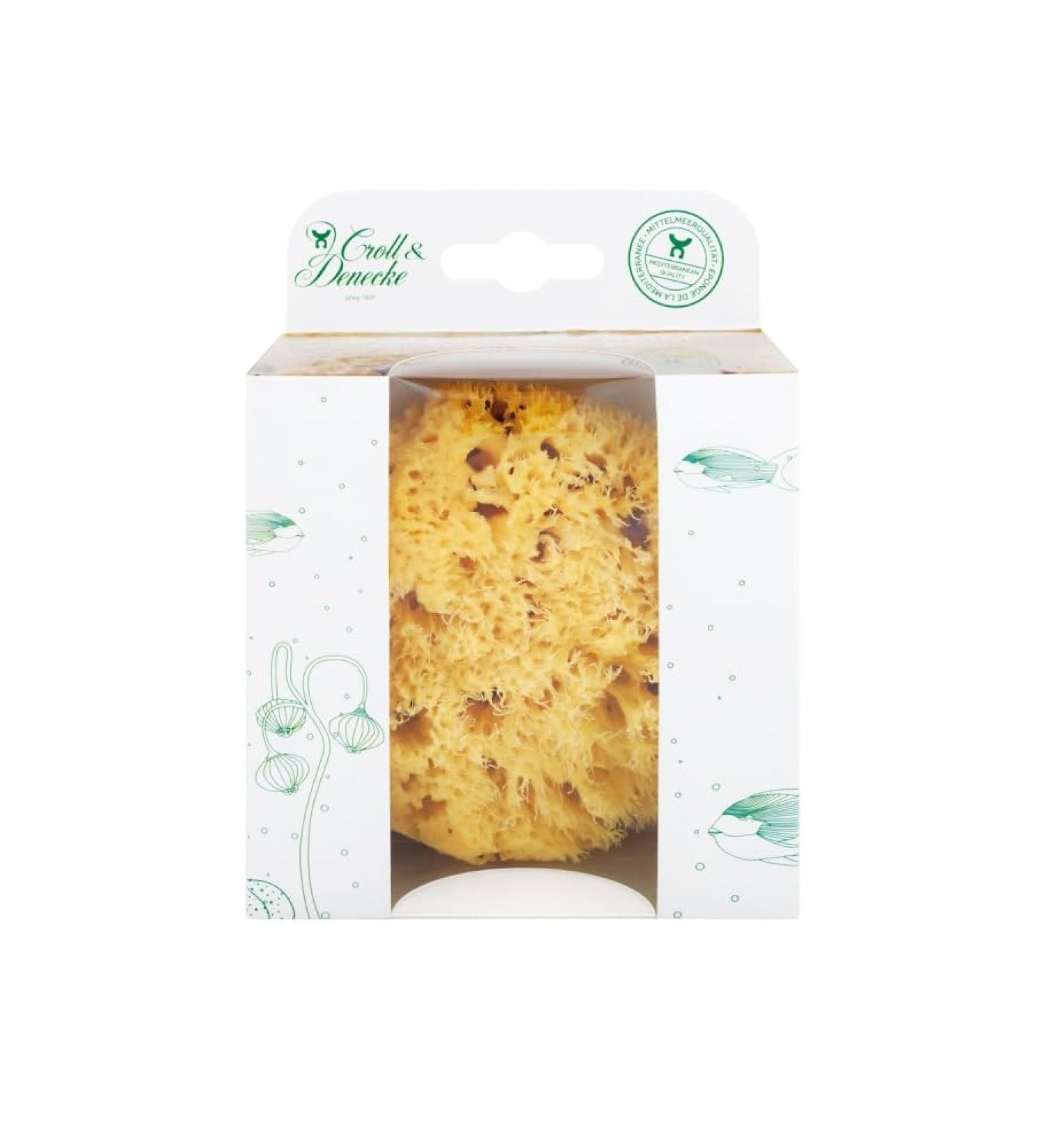 Natural sponge size L 12-13cm