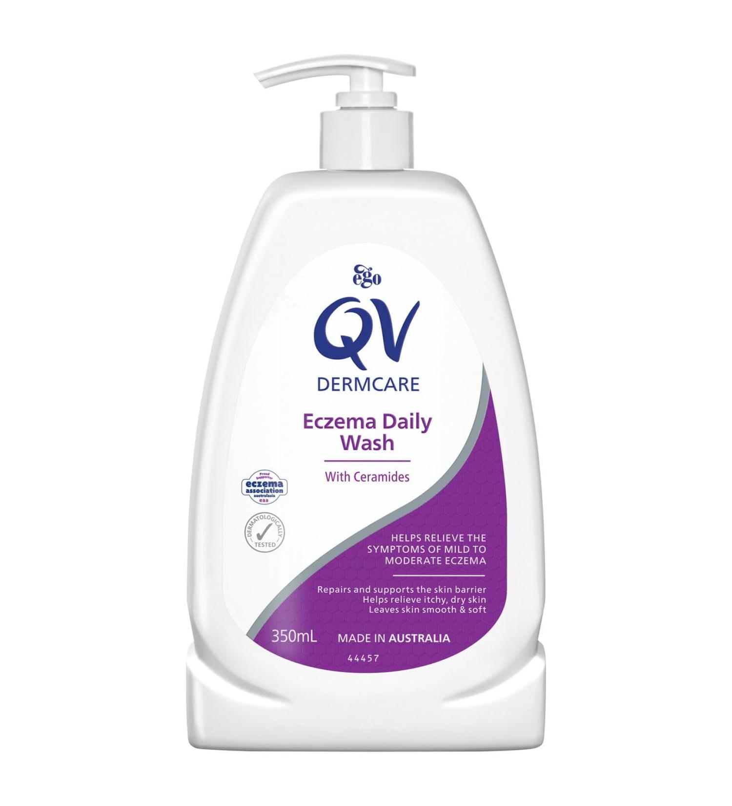 EGO QV Dermcare Eczema Daily Wash 350ml - Buy Online on GoSupps.com