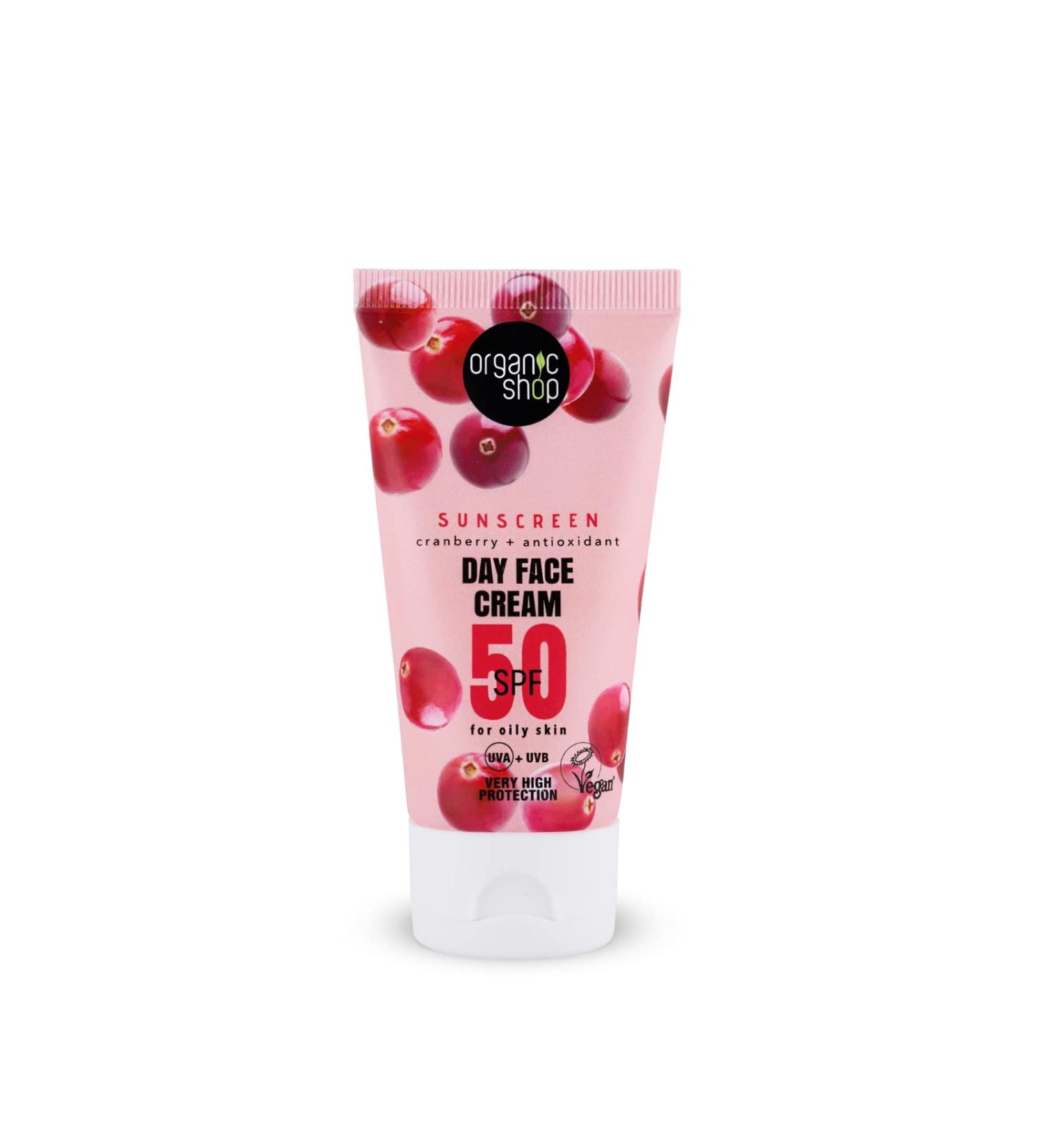 Buy SPF 50 Sunscreen Day Face Cream for Oily Skin (50ml) - Protect Your Skin Worldwide - Buy Online on GoSupps.com
