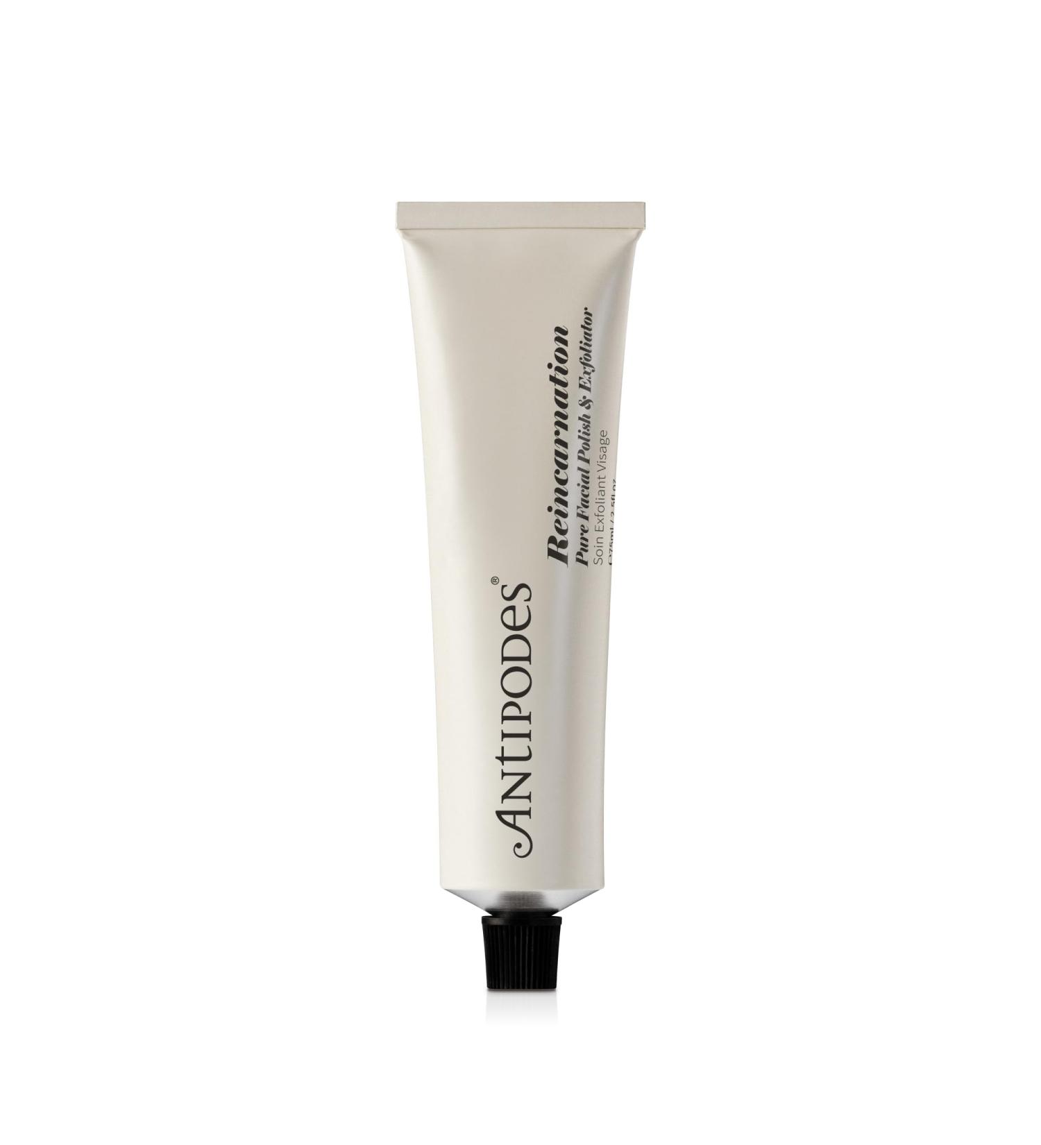 Antipodes Reincarnation Pure Facial Exfoliator 2.5 oz - Best Exfoliating Facial Scrub for Radiant Skin | International Shipping Available - Buy Online on GoSupps.com