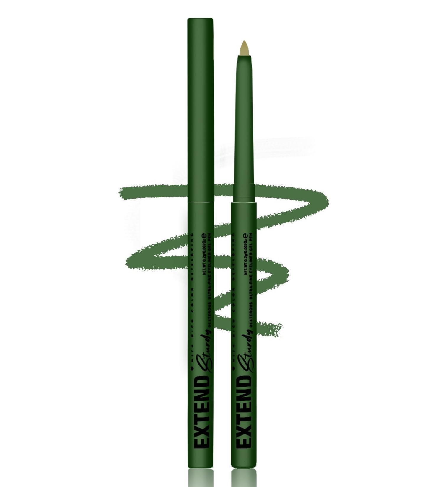  LYSdefeu Waterproof Gel Eyeliner Glossy Matte Cream Colored Eyeliner Pen Green Long-Lasting Smudge-Resistant Ultra-Pigmented Multichrome Quick-Drying Vegan Makeup Gift for Women - 04 - Buy Online on GoSupps.com