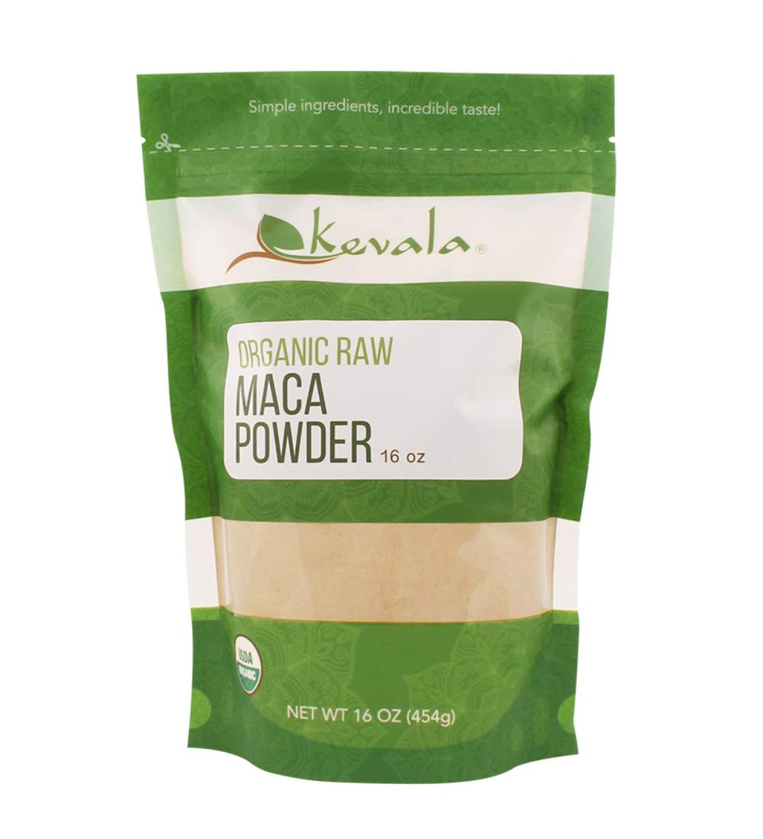 Kevala Organic Raw Maca Powder 16 oz - Superfood for Energy & Wellness - Buy Online on GoSupps.com