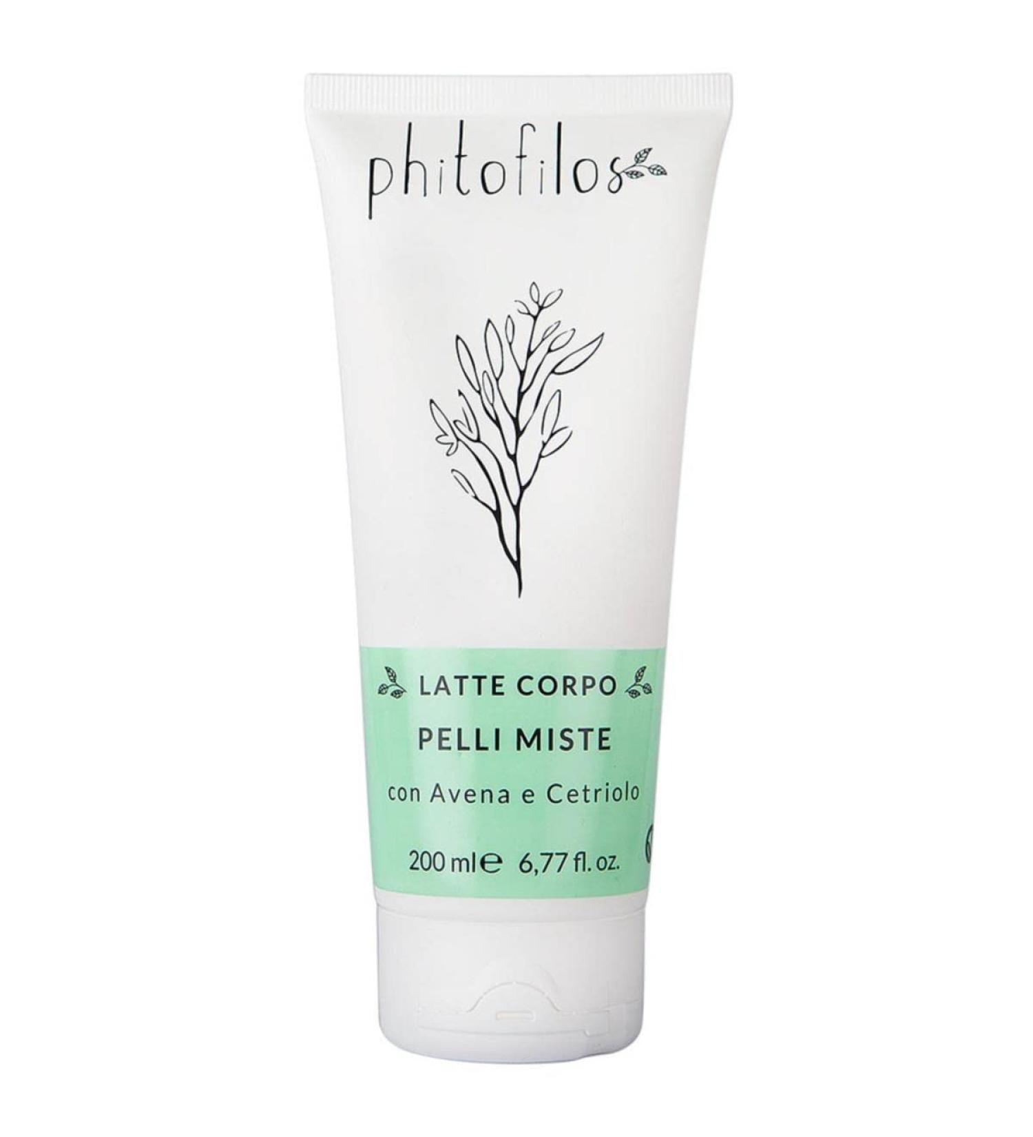 PHITOFILOS Milk for combination skin with oats cucumber