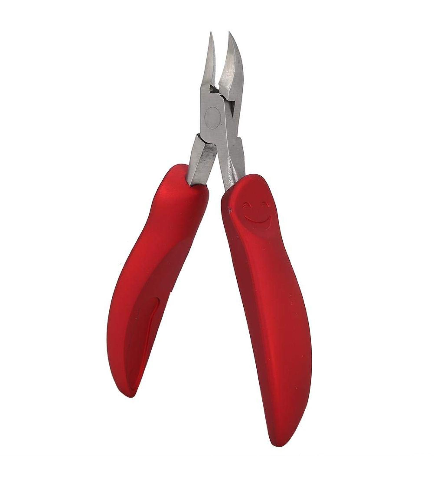 Stainless Pedicure Trimmer Hardware Nails Cuticle Scissors Cuticle Cutter Cuticle Clipper Cuticle Trimmer Shop for Toenails for Fingernails Home(S1 red) - Buy Online on GoSupps.com