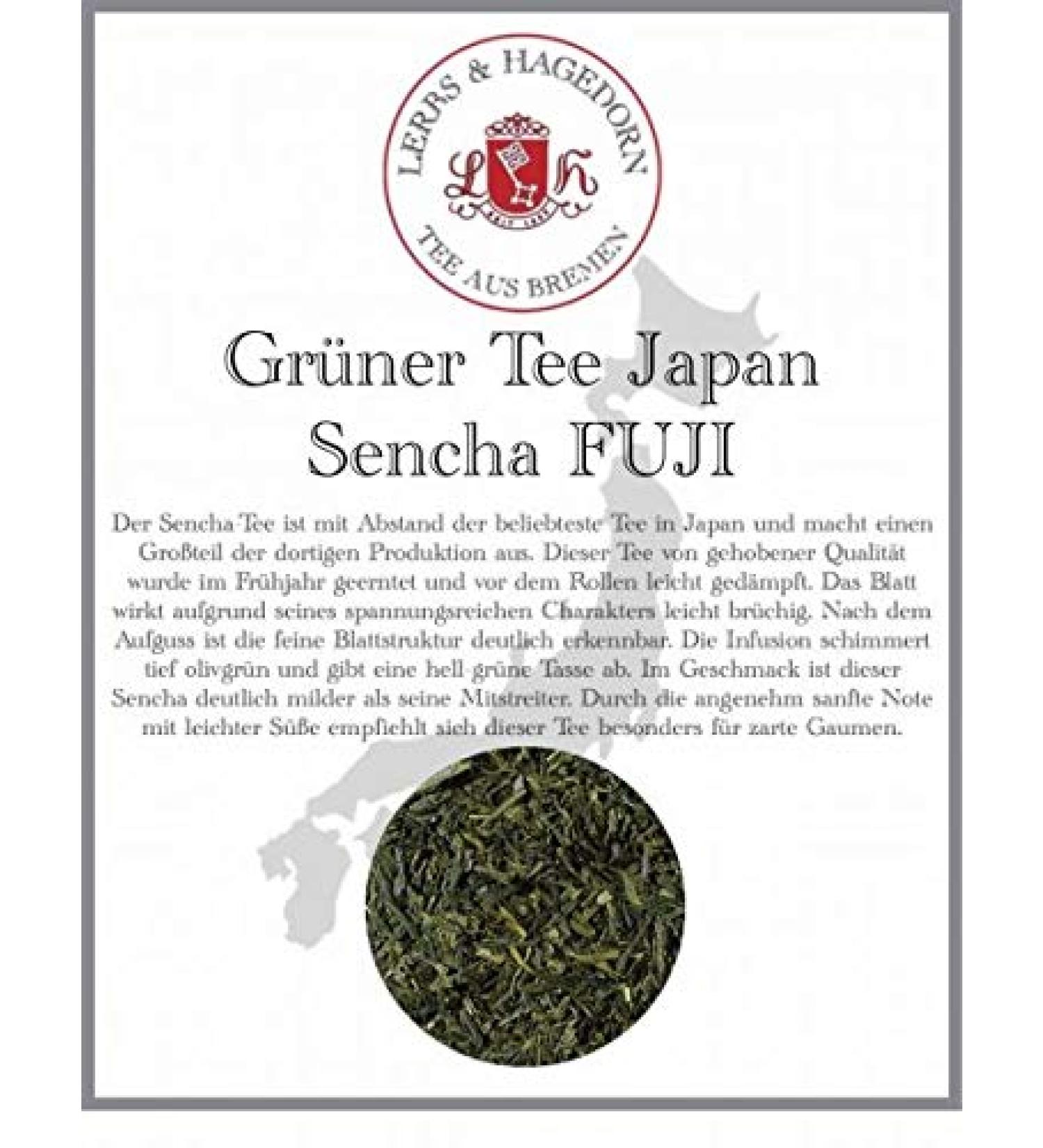  Lerbs & Hagedorn Japanese Sencha Fuji Green Tea 1 kg - Buy Online on GoSupps.com